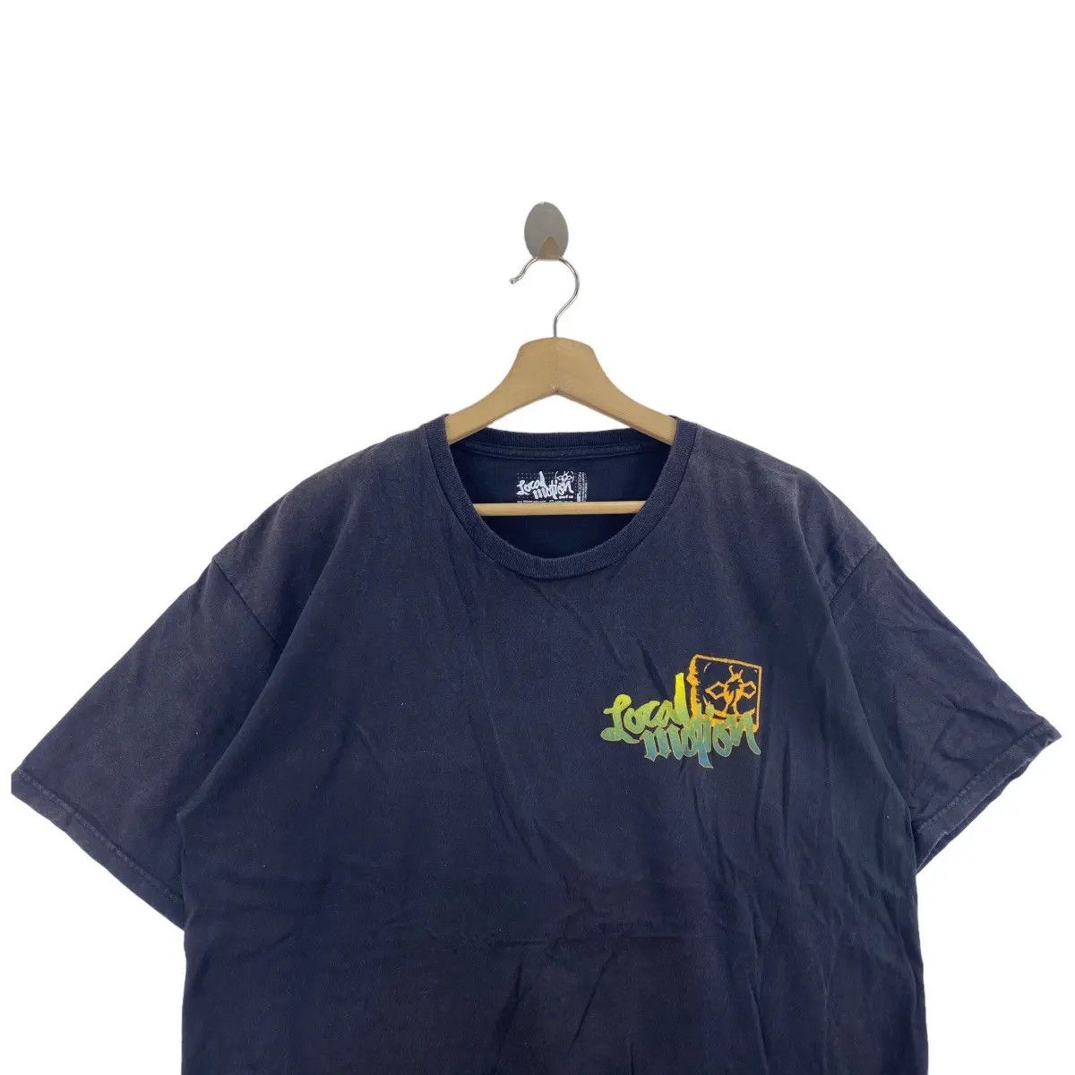 Vintage Vintage LOCAL MOTION MAUI Surf Backhit Logo Tee Shirt Top Size US L / EU 52-54 / 3 - 3 Thumbnail