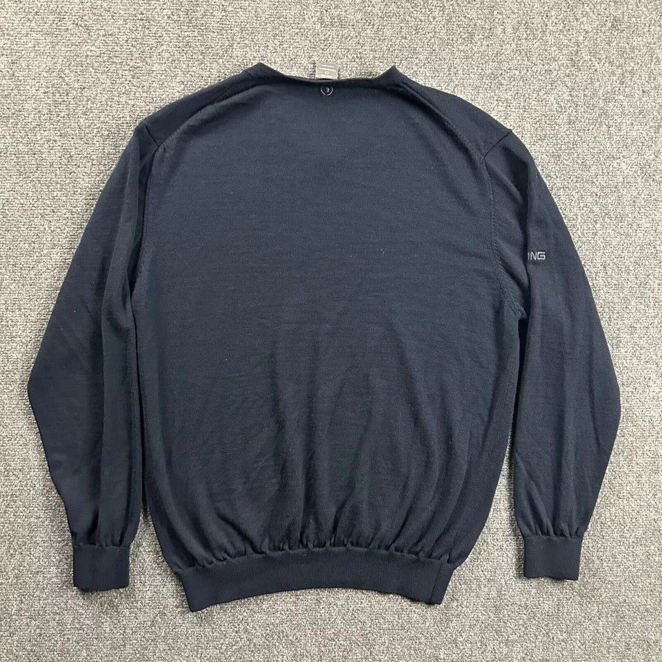 PING Ping Sweater Mens XXL V-Neck Golf Sensor Warm Merino Wool Size US XXL / EU 58 / 5 - 6 Thumbnail