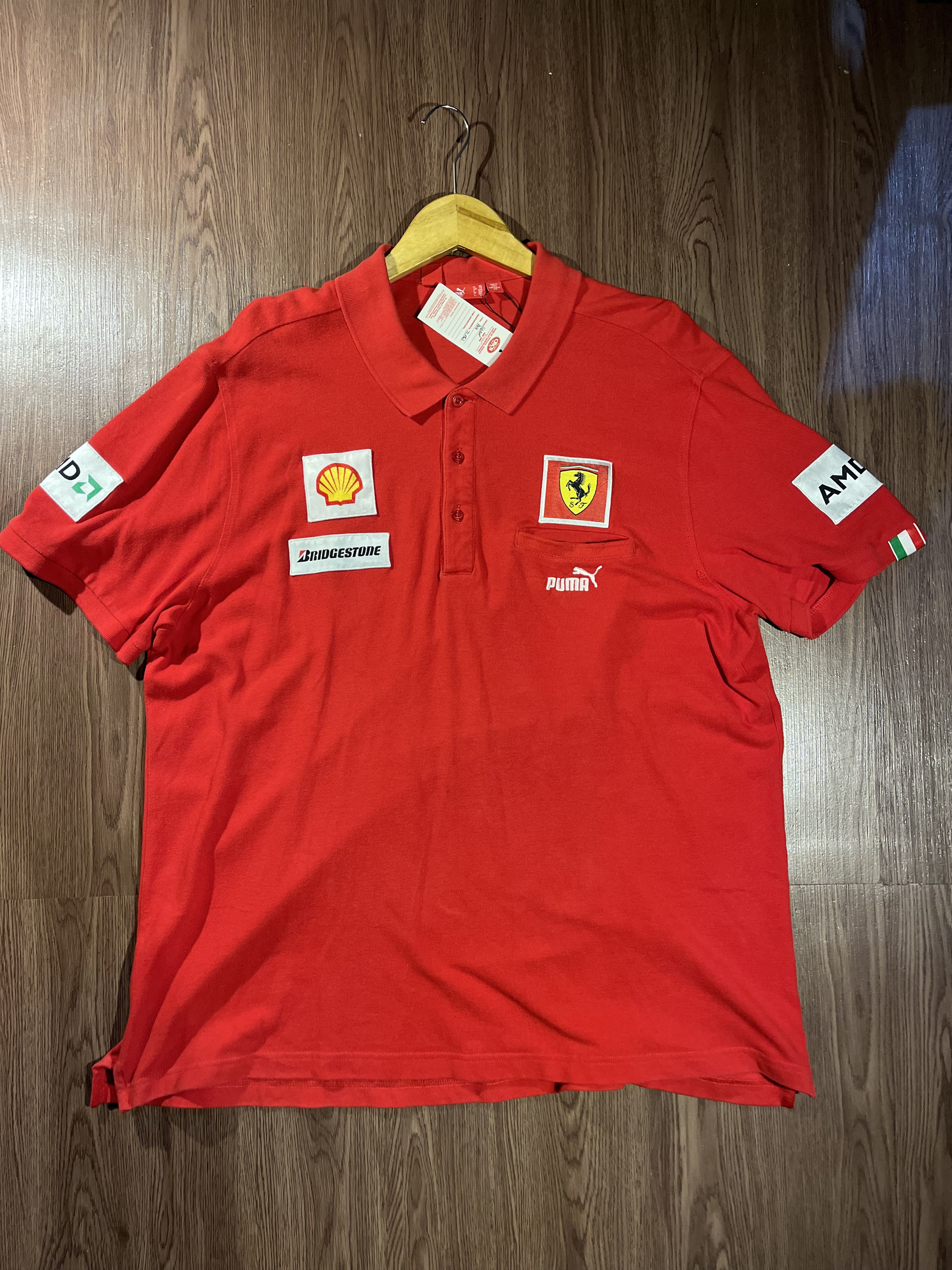 Ferrari × Formula 1 Puma Ferrari Team Polo Shirt Size US XL / EU 56 / 4 - 1 Thumbnail