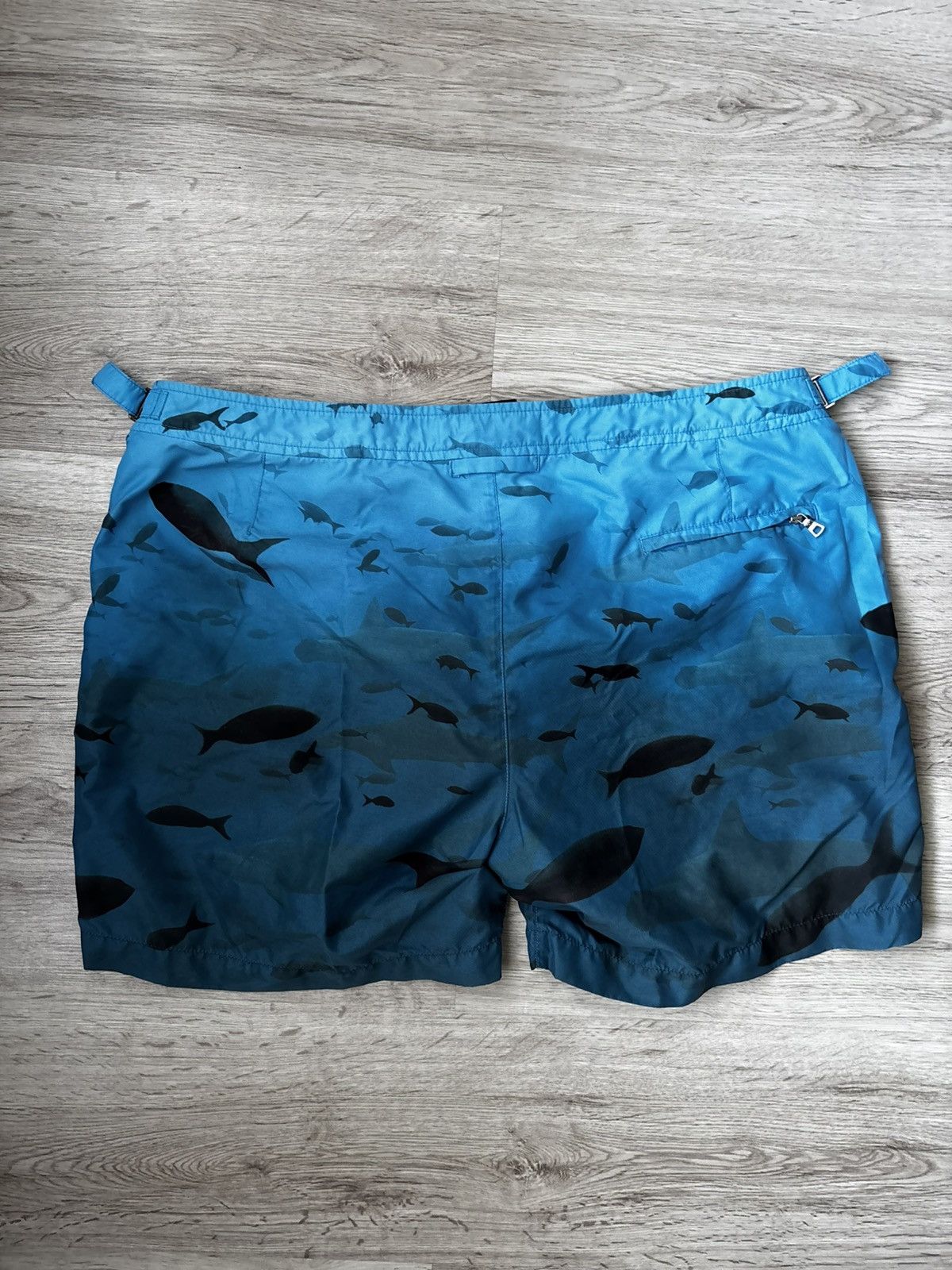 Orlebar Brown Orlebar Brown x Blue Marine Foundation Bulldog Swim Shorts Size US 38 / EU 54 - 15 Thumbnail