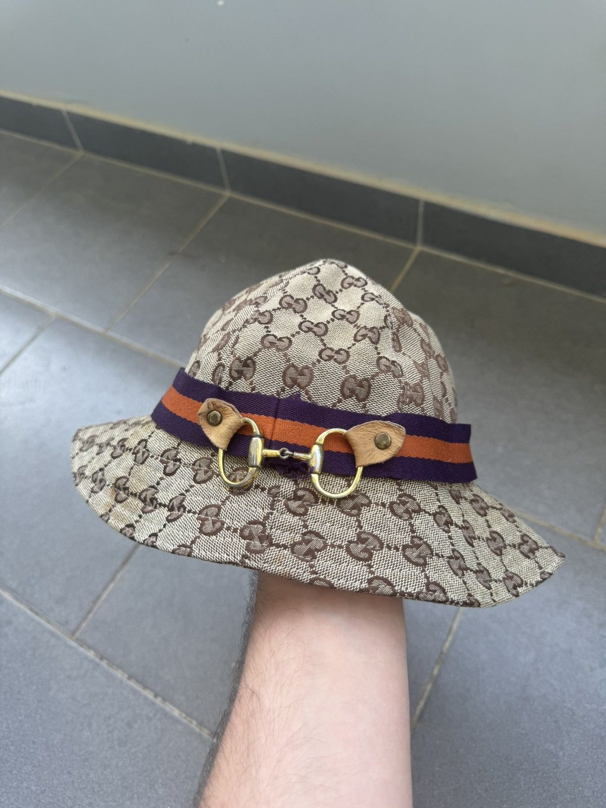 Gucci Vintage Gucci monogram bucket hat Size ONE SIZE - 1 Thumbnail