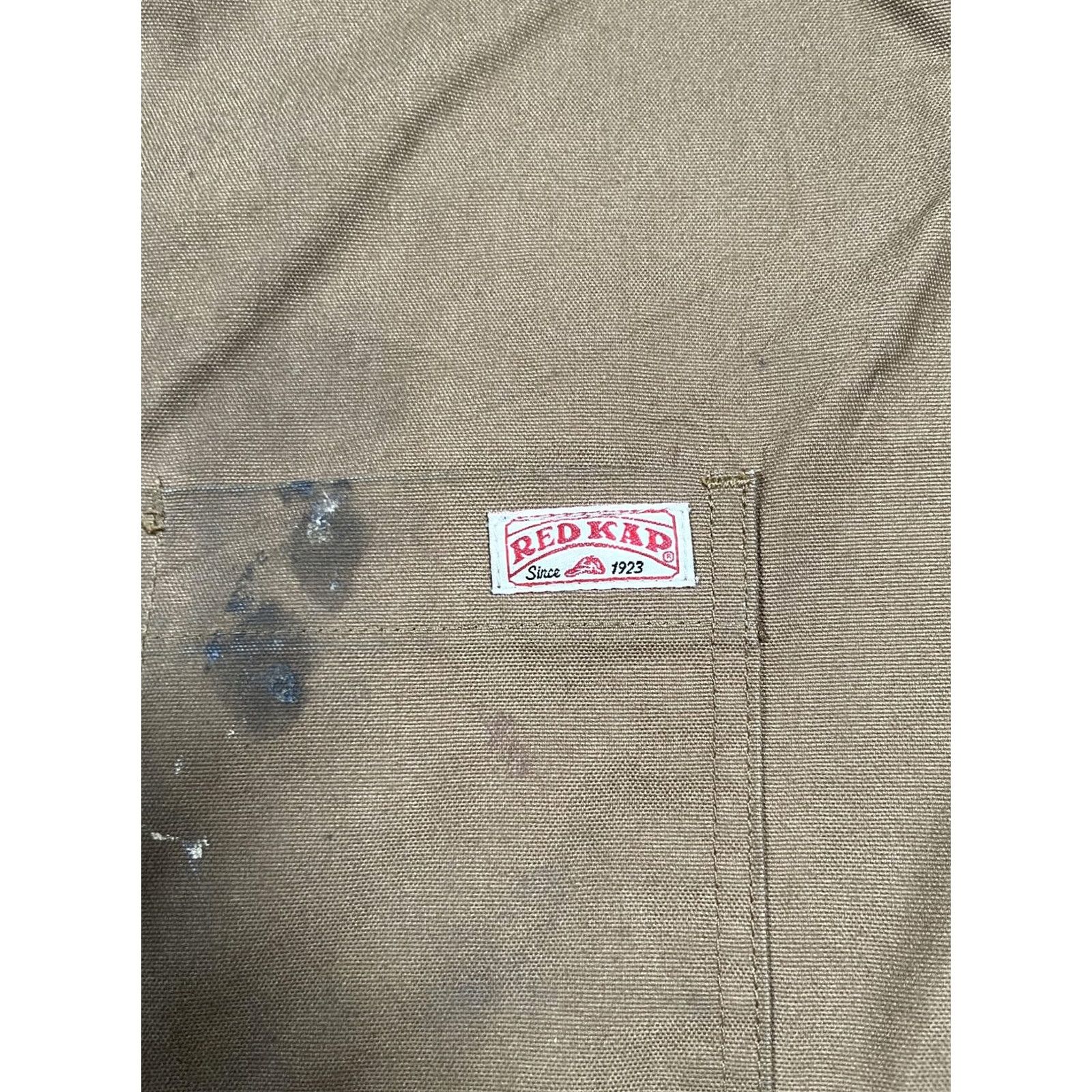 Red Kap Red Kap Coat Mens 2XL Brown Canvas Quilted Insulated Workwear Parka Full Zip Read Size US XXL / EU 58 / 5 - 4 Thumbnail