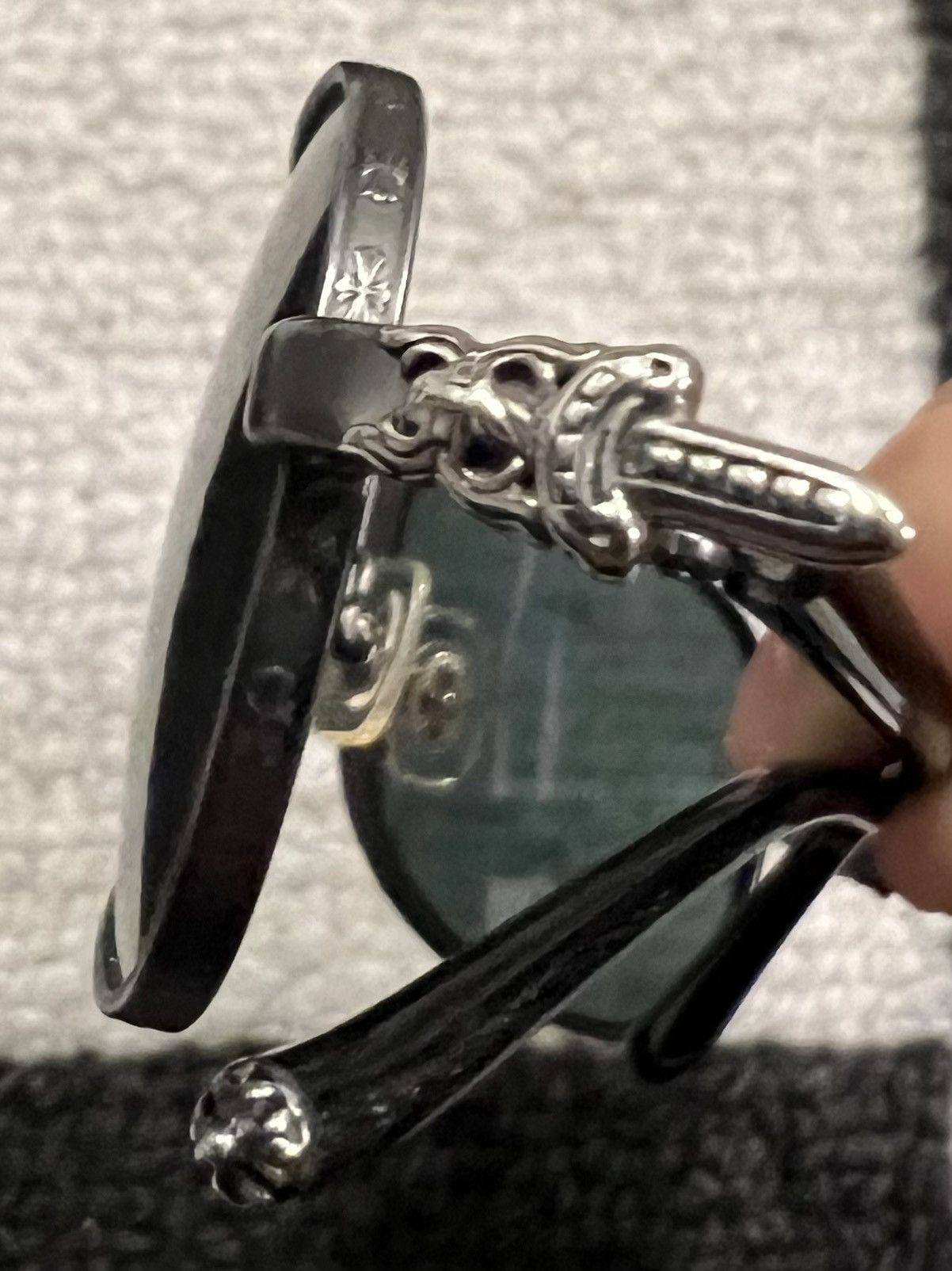 Chrome Hearts Chrome Hearts Aviator "Red" Sunglasses Size ONE SIZE - 5 Thumbnail