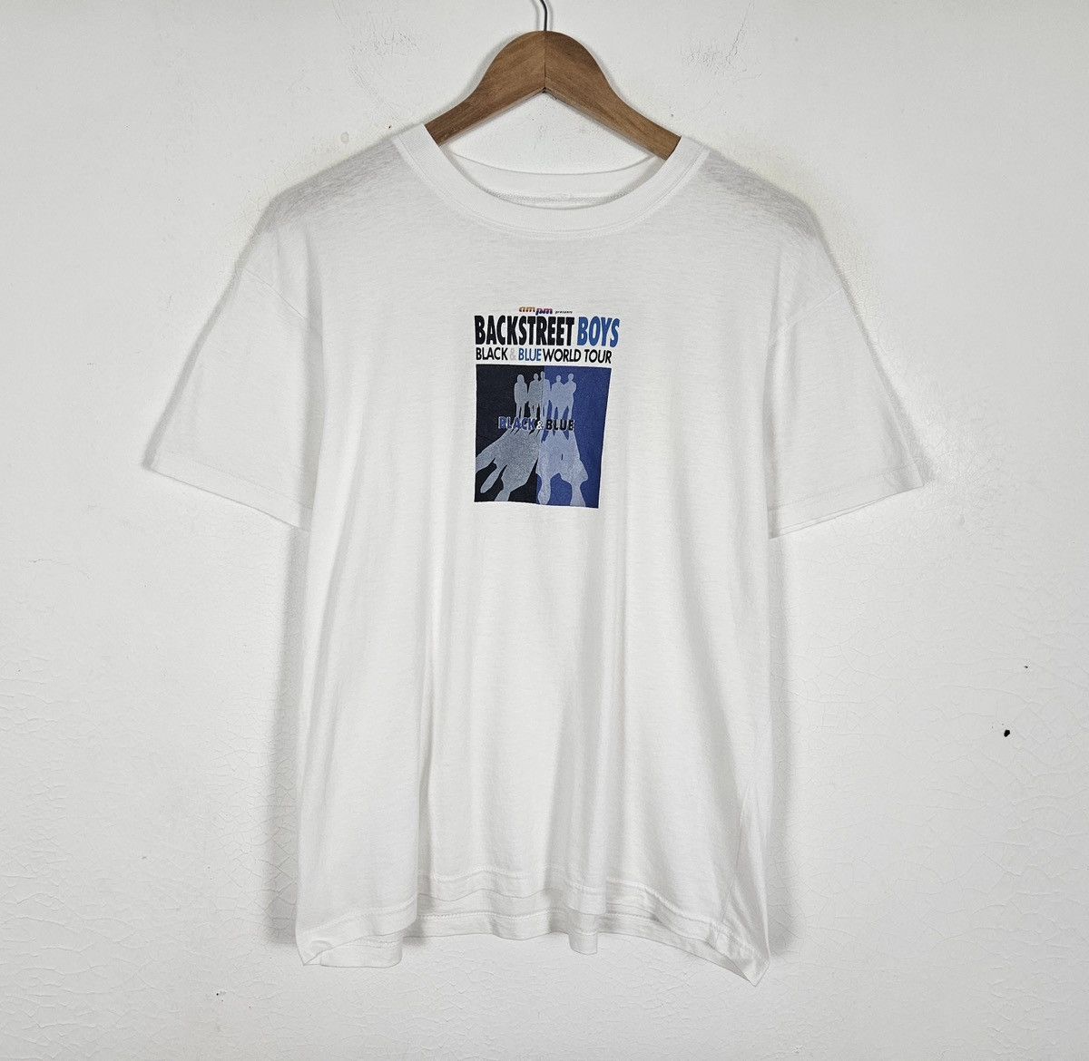 Band Tees Vintage Backstreet Boys Black & Blue Japan Y2K world tour Size US L / EU 52-54 / 3 - 3 Thumbnail