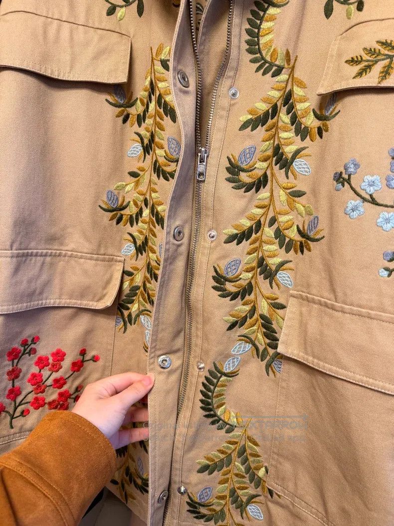 Valentino Valentino Embroidered coat Size S / US 4 / IT 40 - 4 Thumbnail