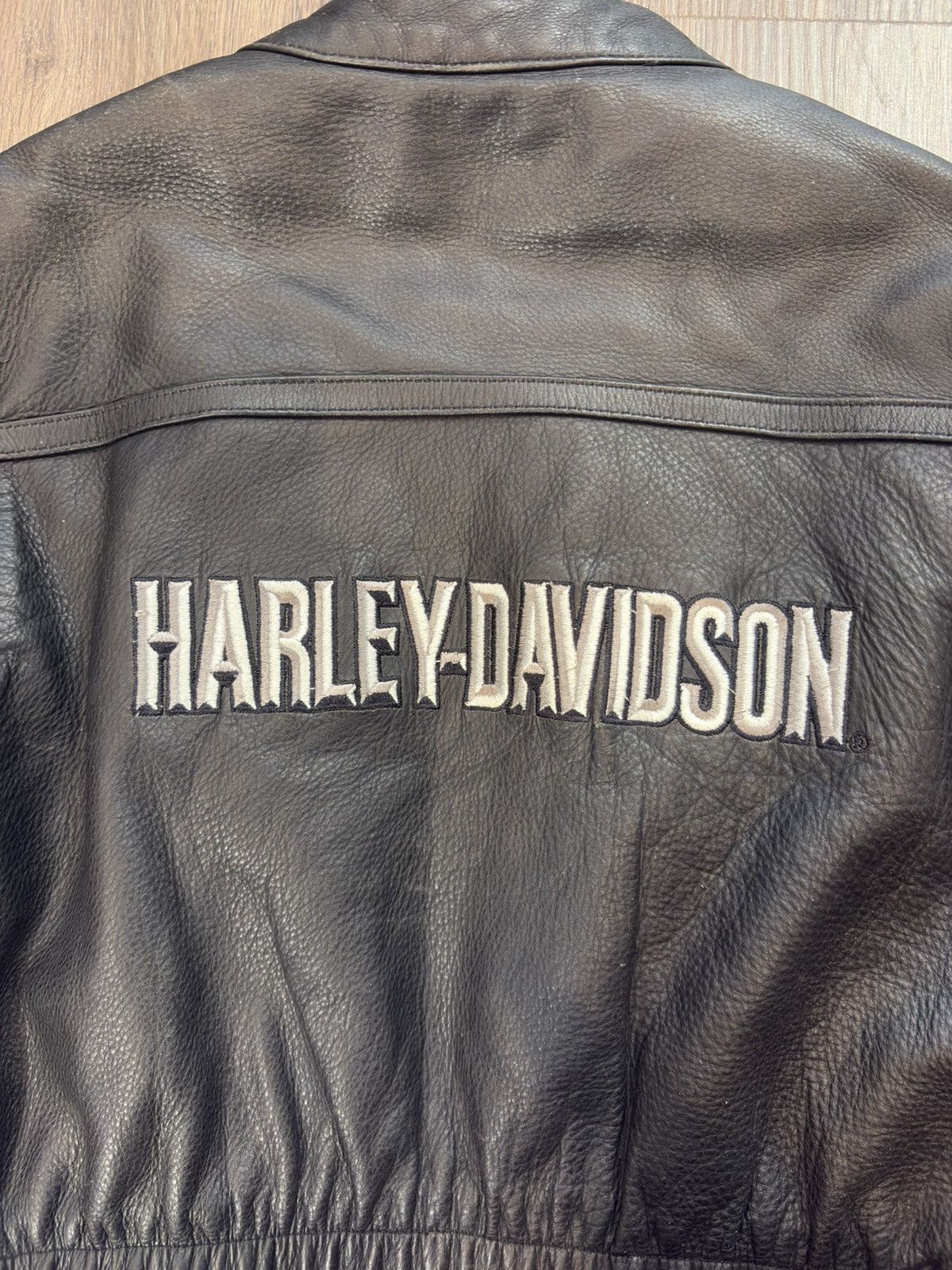 Harley Davidson Harley Davidson Motorcycle Women’s Black Leather Jacket Size L / US 10 / IT 46 - 6 Thumbnail