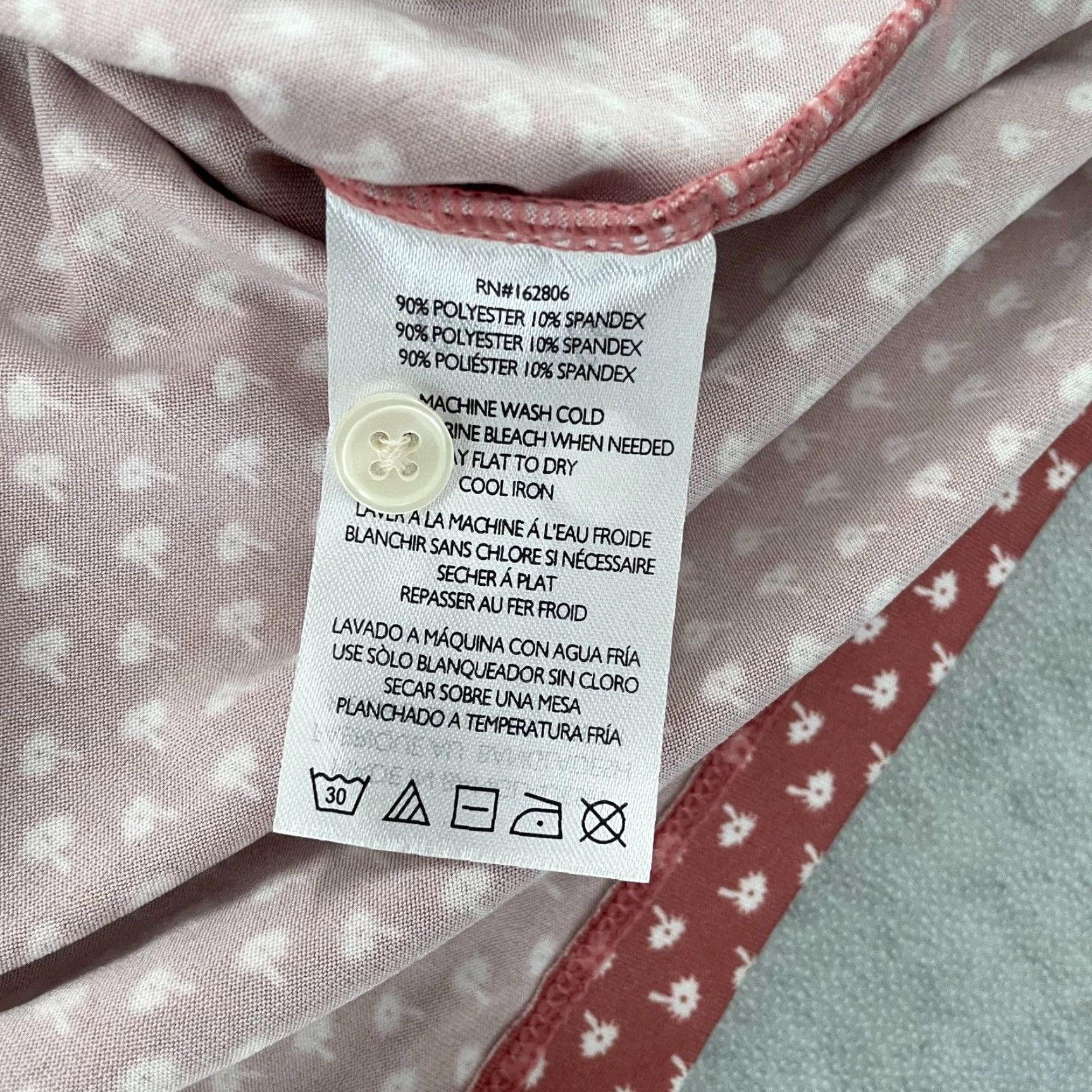 CO Cotton and Co Polo Shirt Adult Small Pink Palm Tree Breathable Wicking Stretch S Geometric Linen? No. Size US S / EU 44-46 / 1 - 5 Thumbnail