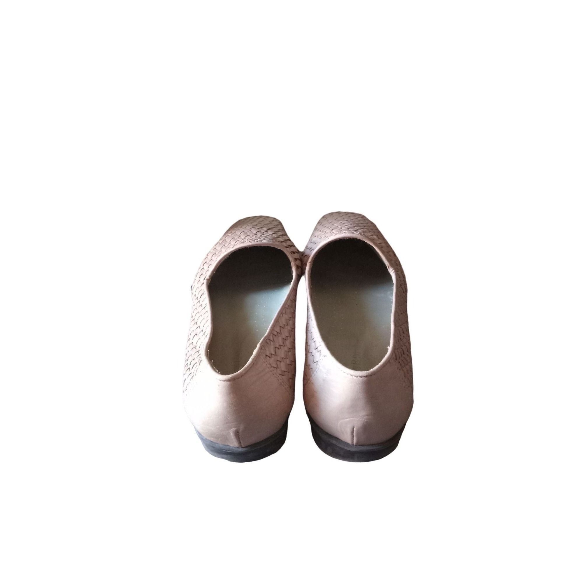 St. Johns Bay St. Johns Bay Ruby Beige Ivory Woven Leather Flat shoes Size US 9 / IT 39 - 6 Thumbnail