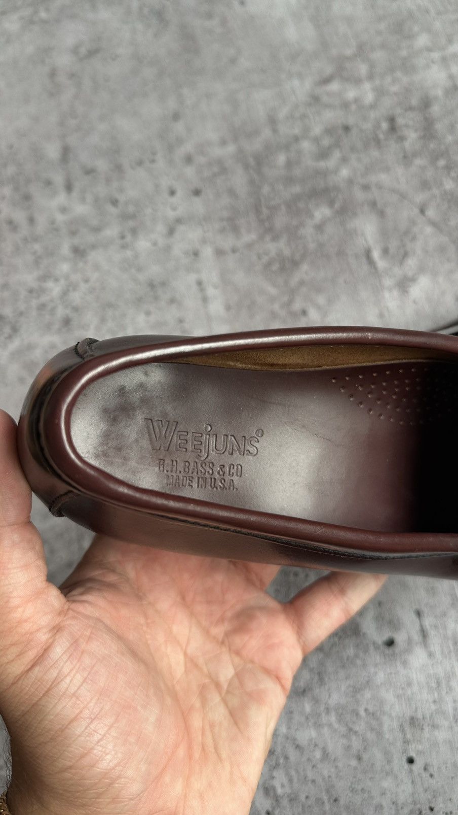 Women's G.H. Bass & Co. Weejens Vintage Leather Loafers USA