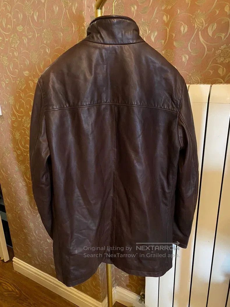 Loro Piana Loro Piana Leather Jacket with Removable Hood. Size US M / EU 48-50 / 2 - 4 Thumbnail