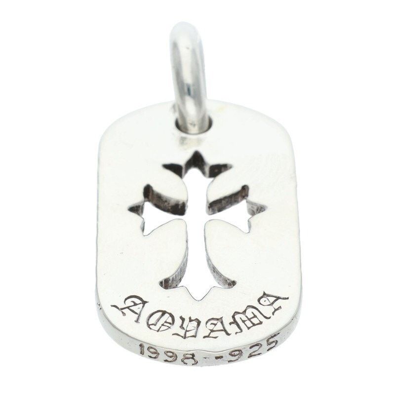 Chrome Hearts Chrome Hearts Cutout Cross Dog Tag Necklace Size ONE SIZE - 4 Thumbnail
