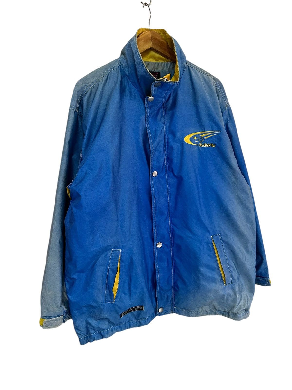 Vintage Vintage Subaru Tecnica International World Rally Light Jacke Size US L / EU 52-54 / 3 - 4 Thumbnail