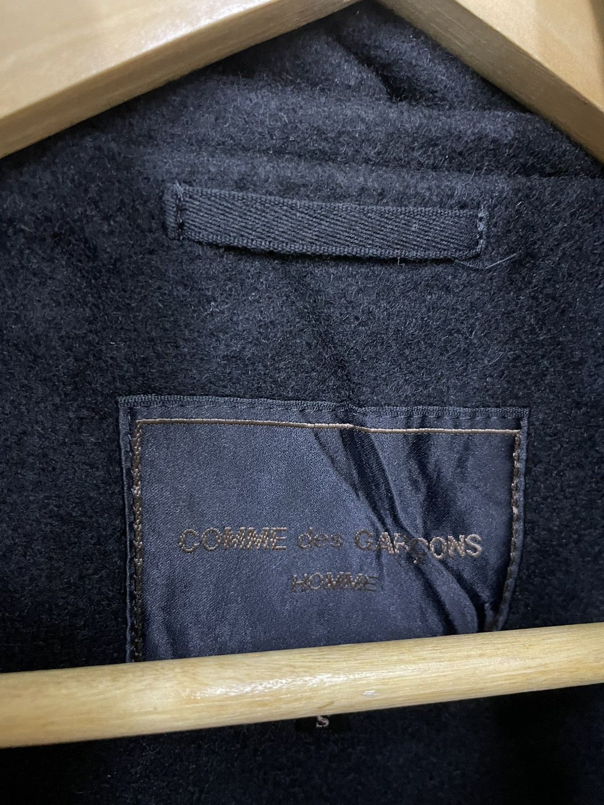 Comme des Garcons Homme COMME des GARÇONS Duffle Coat Wool Y2K AD2001 Size US S / EU 44-46 / 1 - 8 Thumbnail