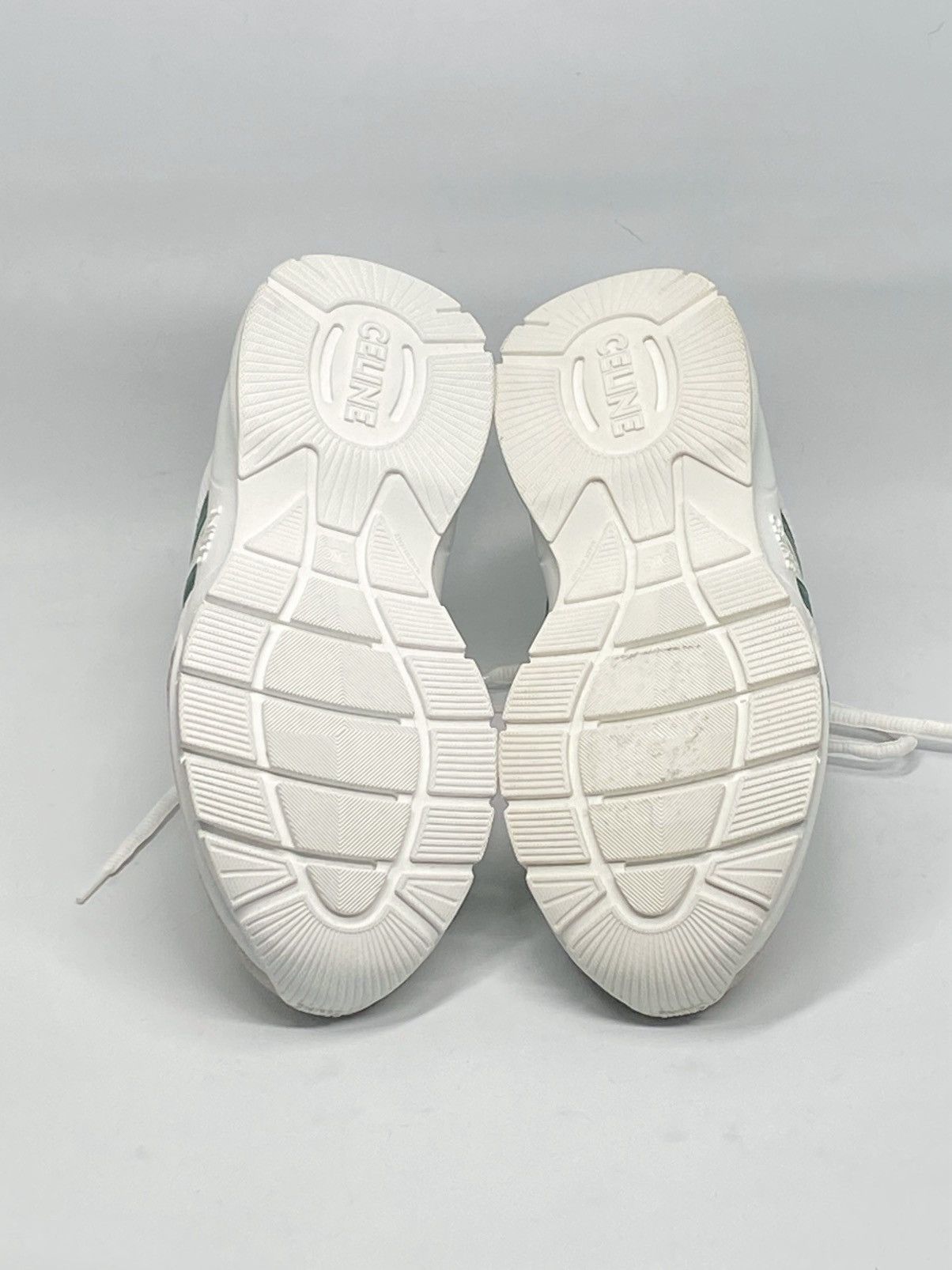 Celine Celine CR-01 Suede-Trimmed Leather and Mesh Sneakers size 37 Size US 7 / IT 37 - 14 Thumbnail