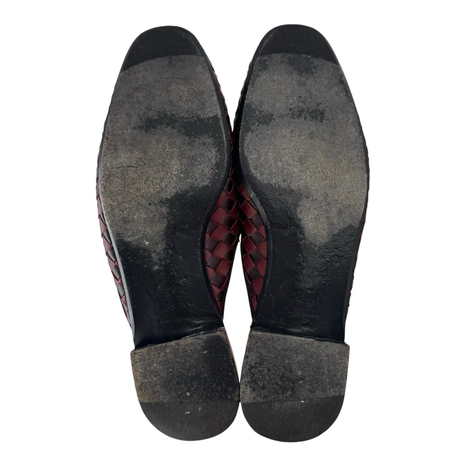 Bottega Veneta Bottega Veneta Studded Intrecciato Leather Mules Size US 8 / IT 38 - 9 Thumbnail