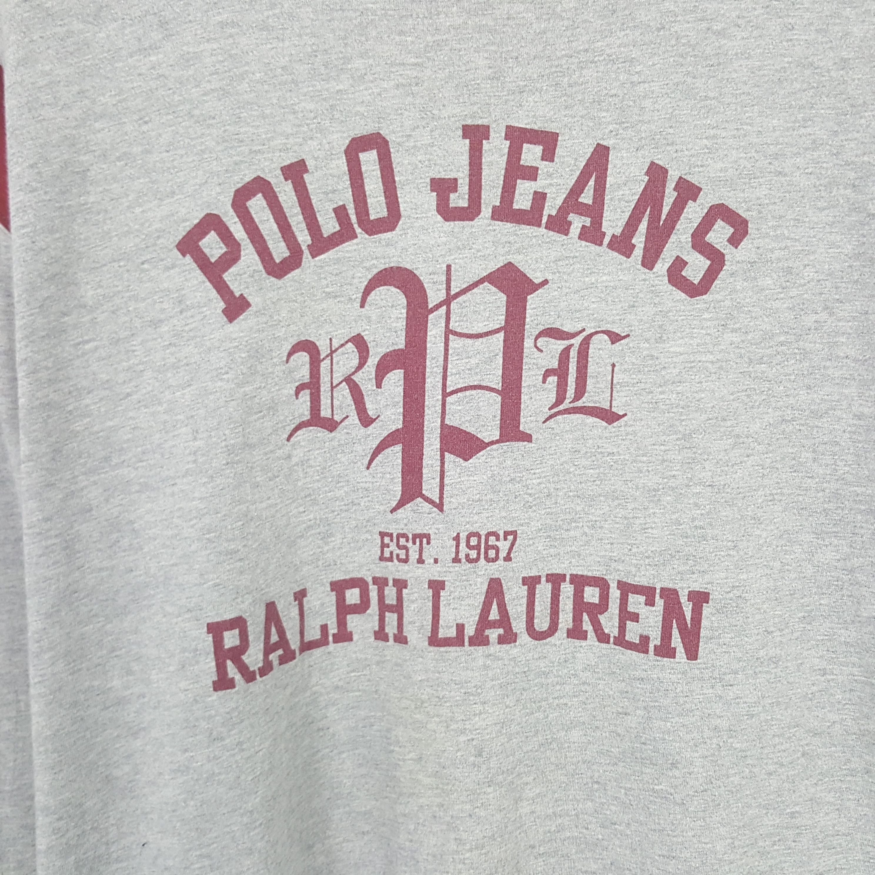 Polo Ralph Lauren Vintage Polo Jeans Ralph Lauren Tshirt Size US XL / EU 56 / 4 - 2 Thumbnail