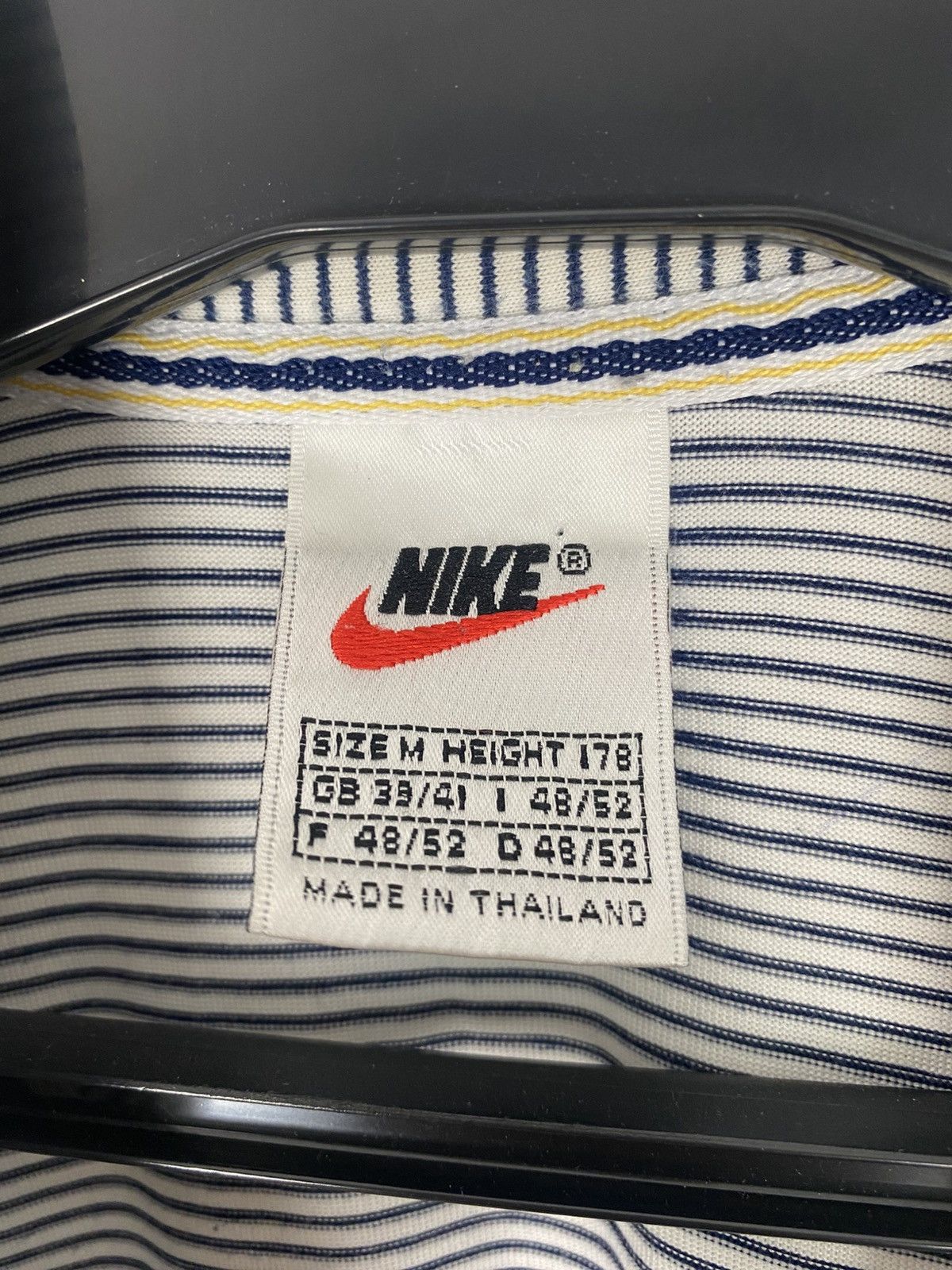 Nike Nike Vintage Polo Striped 90s Tennis Andre Agassi rare M y2k Size US M / EU 48-50 / 2 - 2 Thumbnail
