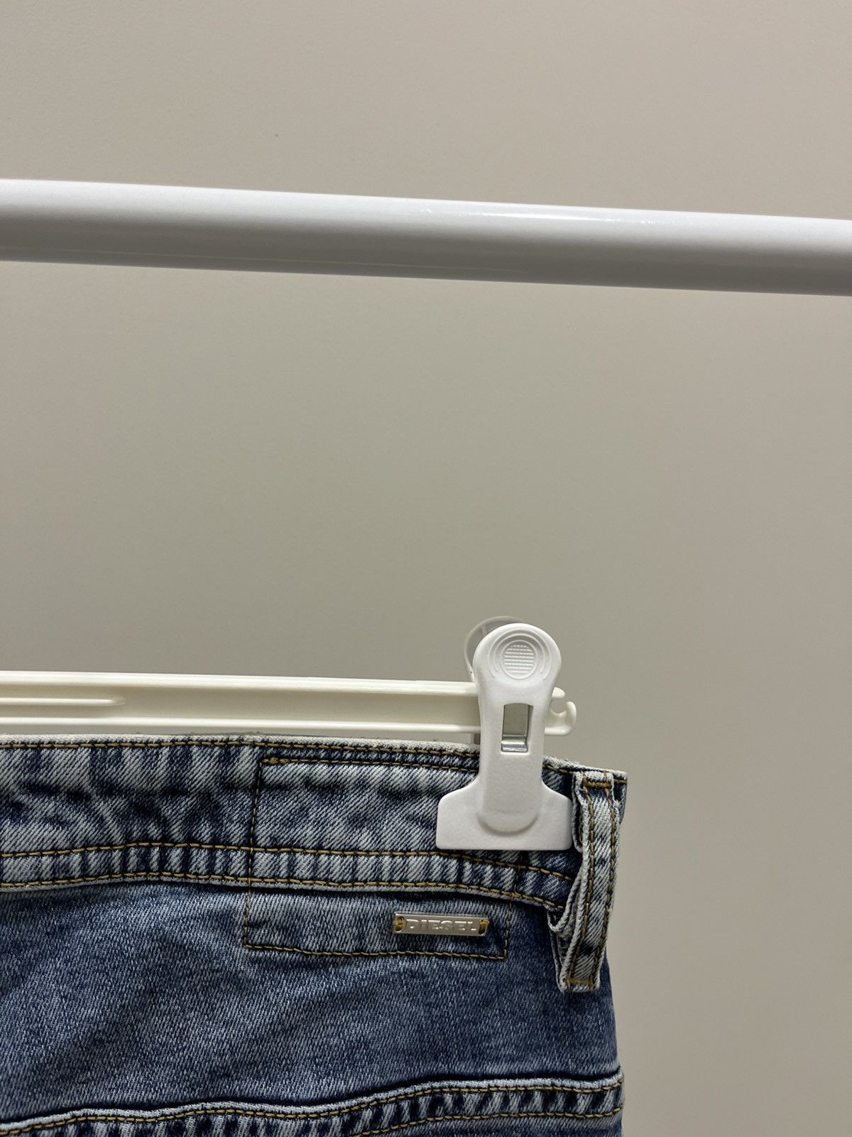 Diesel Distressed Denim Y2k Diesel Vintage Jeans Style Slim Size US 33 - 7 Thumbnail