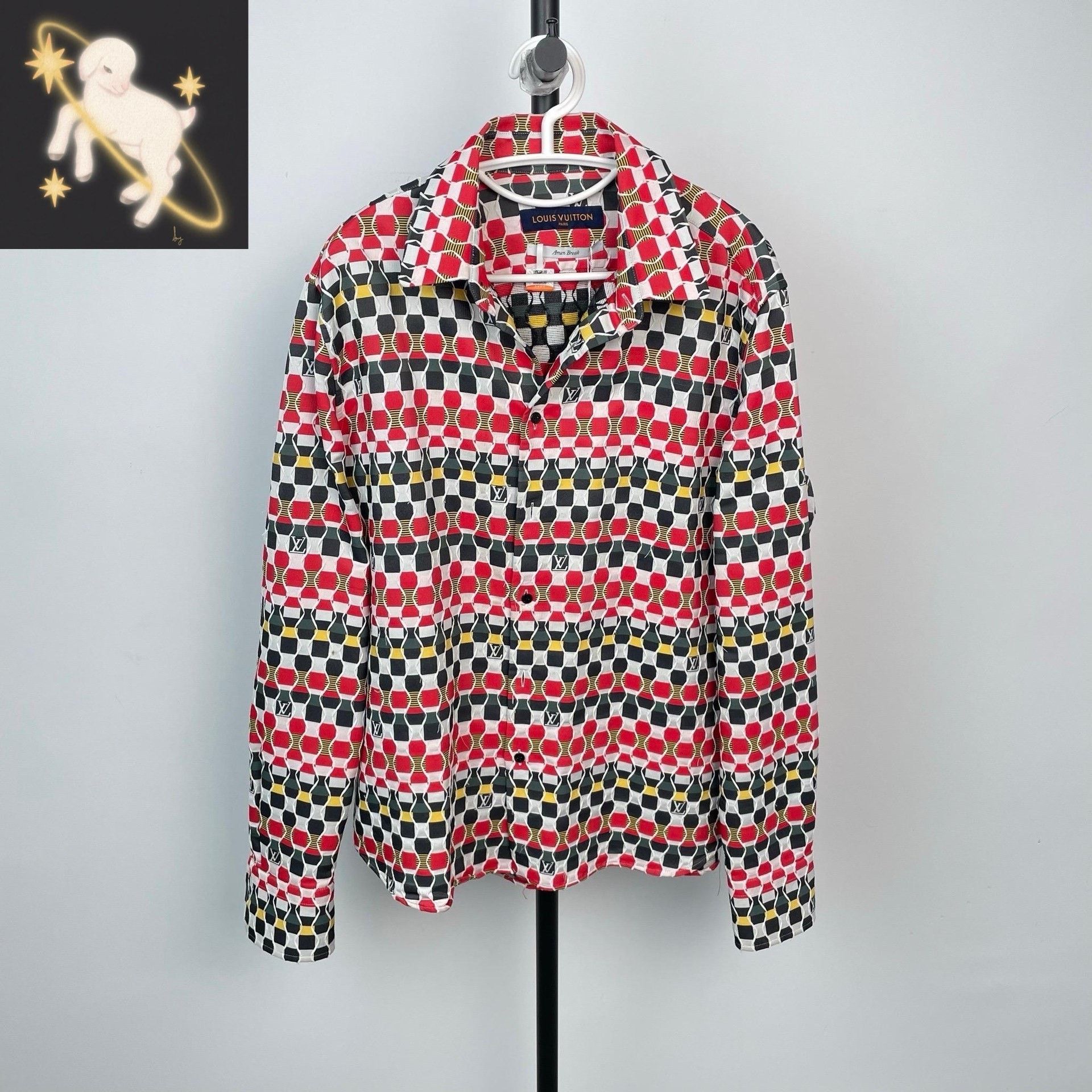 Louis Vuitton Louis Vuitton Multi Shirt M Men Size US M / EU 48-50 / 2 - 1 Thumbnail