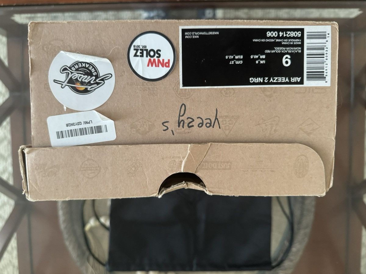 Kanye West × Nike Nike Air Yeezy 2 “Solar Red” Size US 9 / EU 42 - 12 Thumbnail