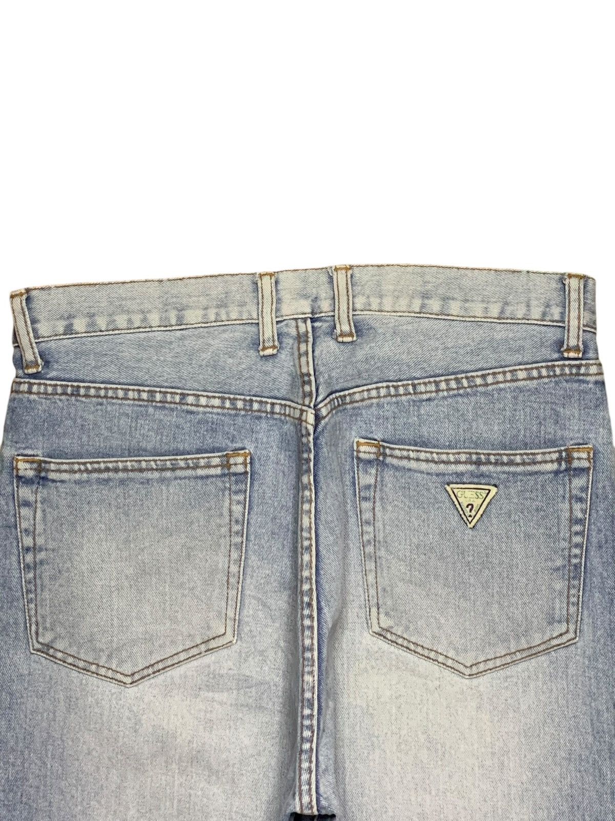 Guess SALES🔥Vintage Guess Usa Stone Wash Distressed Baggy Jeans Size US 32 / EU 48 - 8 Thumbnail