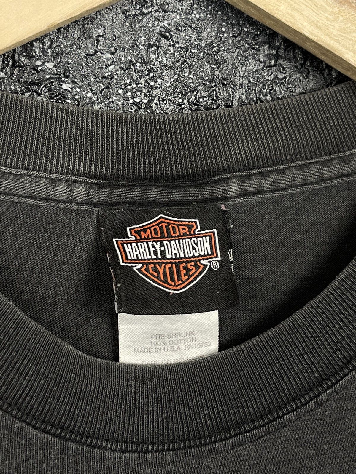 Harley Davidson Harley Davidson Hanes Fearless And Proud Vintage T-Shirt Size M Made In USA Size US M / EU 48-50 / 2 - 3 Thumbnail