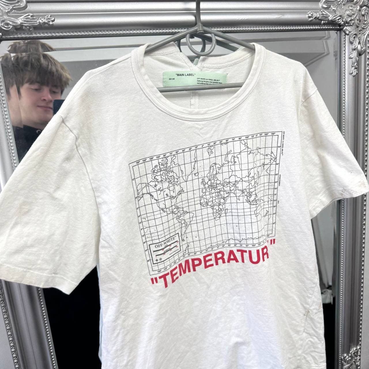 Off-White Off-White T-Shirt Temperature Map Spliced Big Logo Size US M / EU 48-50 / 2 - 4 Thumbnail