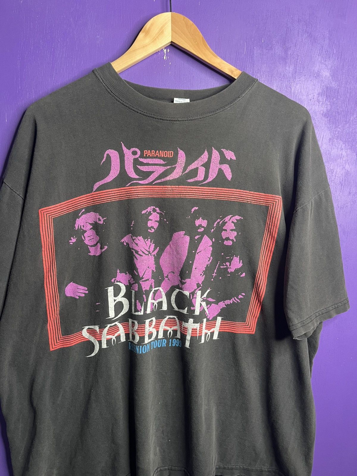Band Tees × Vintage Vintage 1999 Black Sabbath reunion tour t-shirt Size US XL / EU 56 / 4 - 3 Thumbnail