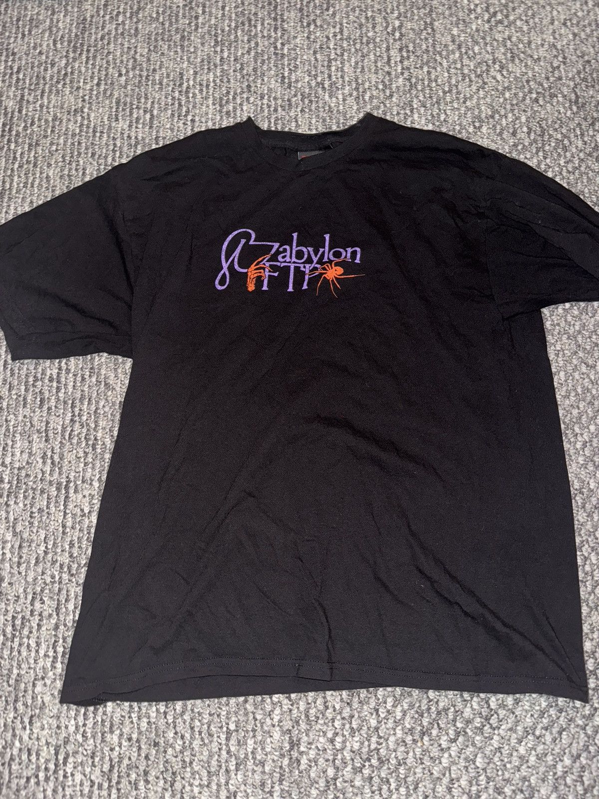 image of Ftp X Babylon Halloween Tee in Black, Men's (Size XL)