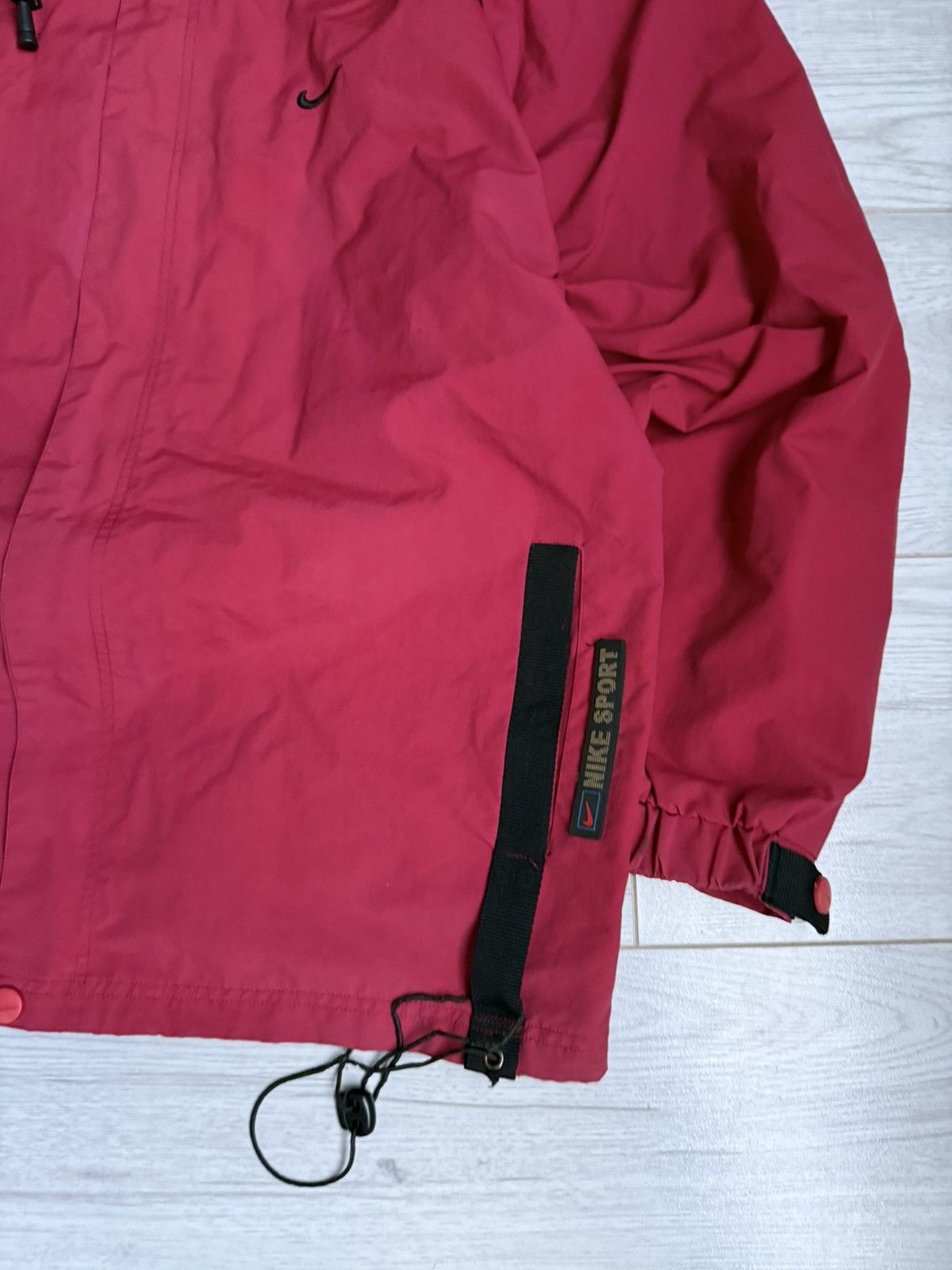 Nike × Vintage Vintage Hype Nike nylons Track jacket 90’s logo swoosh Size US XXL / EU 58 / 5 - 2 Thumbnail
