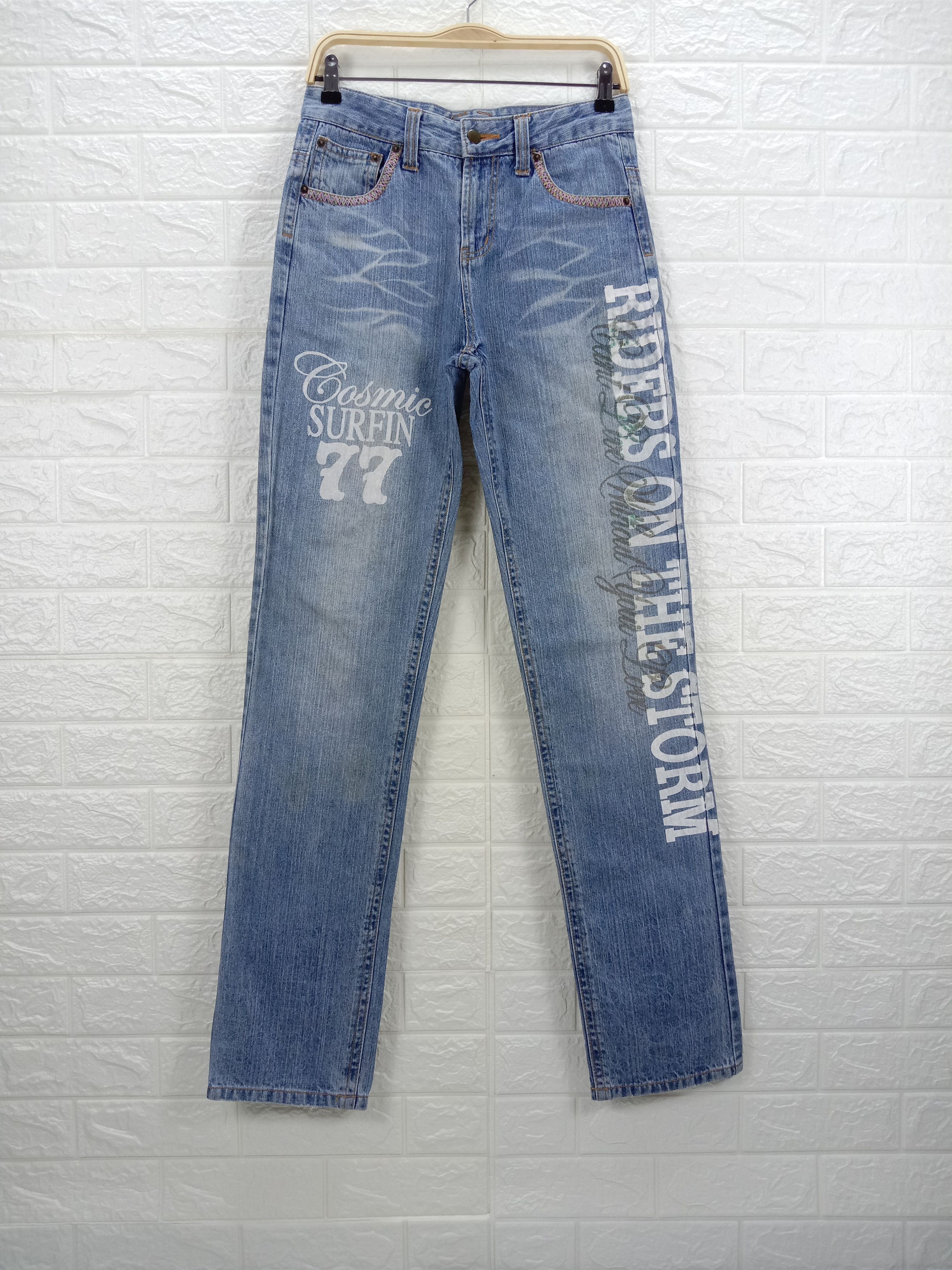 In The Attic Vintage In The Attic Patched Surf Style Jeans Size US 30 / EU 46 - 2 Thumbnail