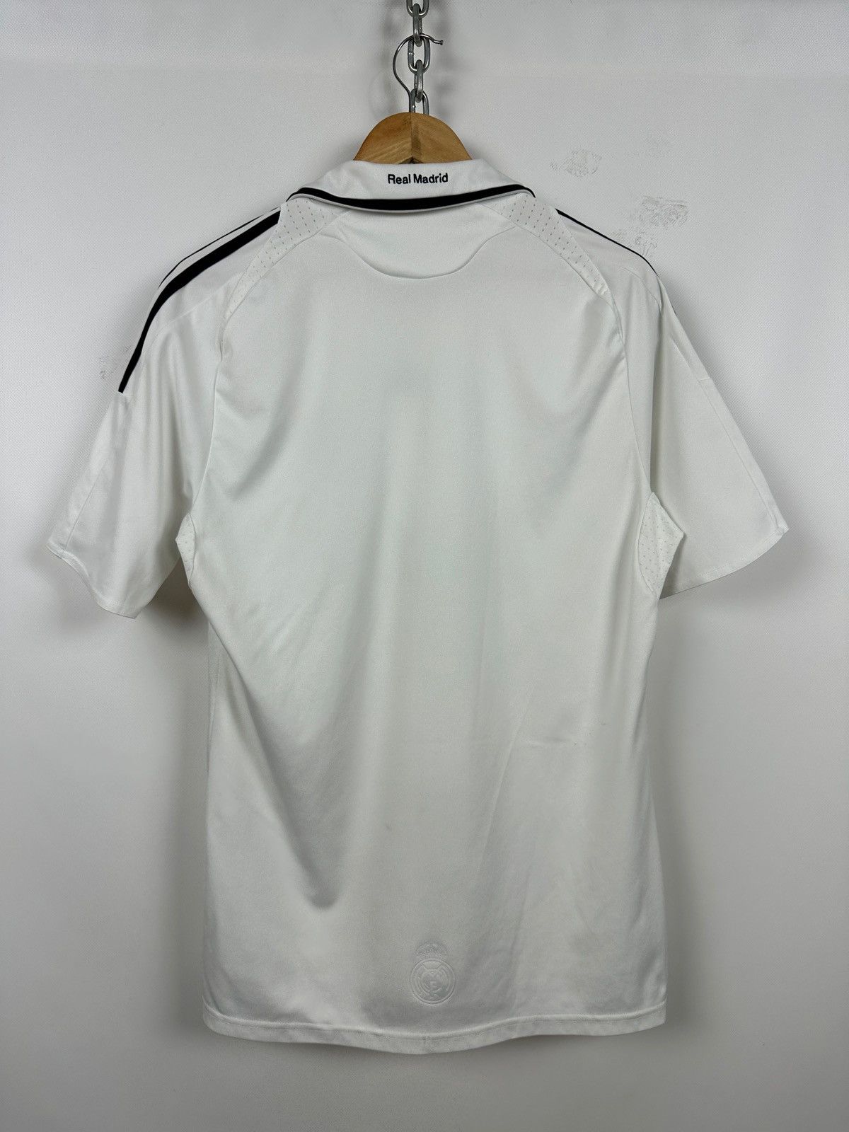 Adidas 2008/09 Adidas FC Real Madrid Vintage Home Soccer Jersey Kit Size US M / EU 48-50 / 2 - 2 Thumbnail