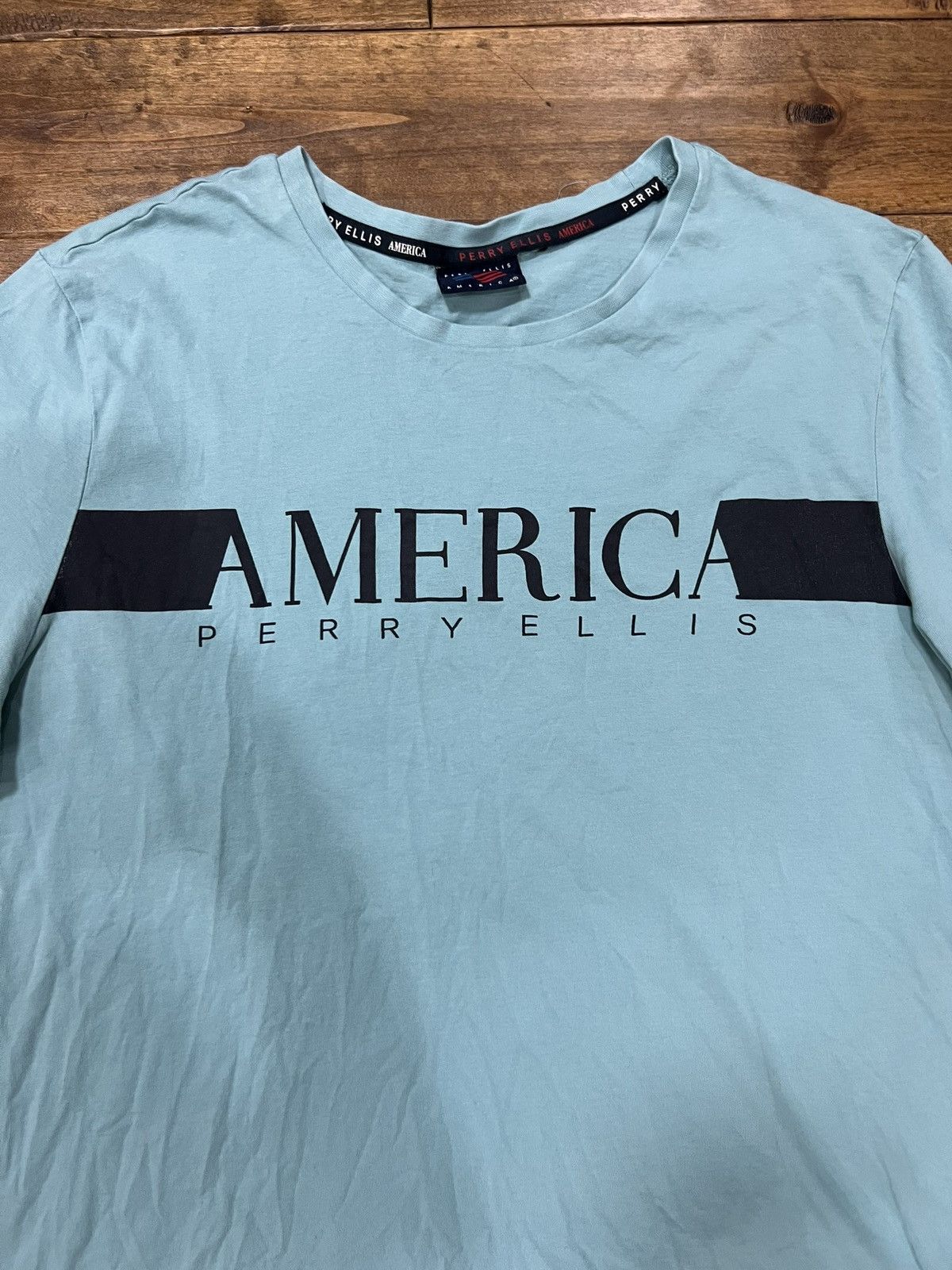 Perry Ellis × Vintage Vintage Rare Perry Ellis Shirt Size US L / EU 52-54 / 3 - 3 Thumbnail