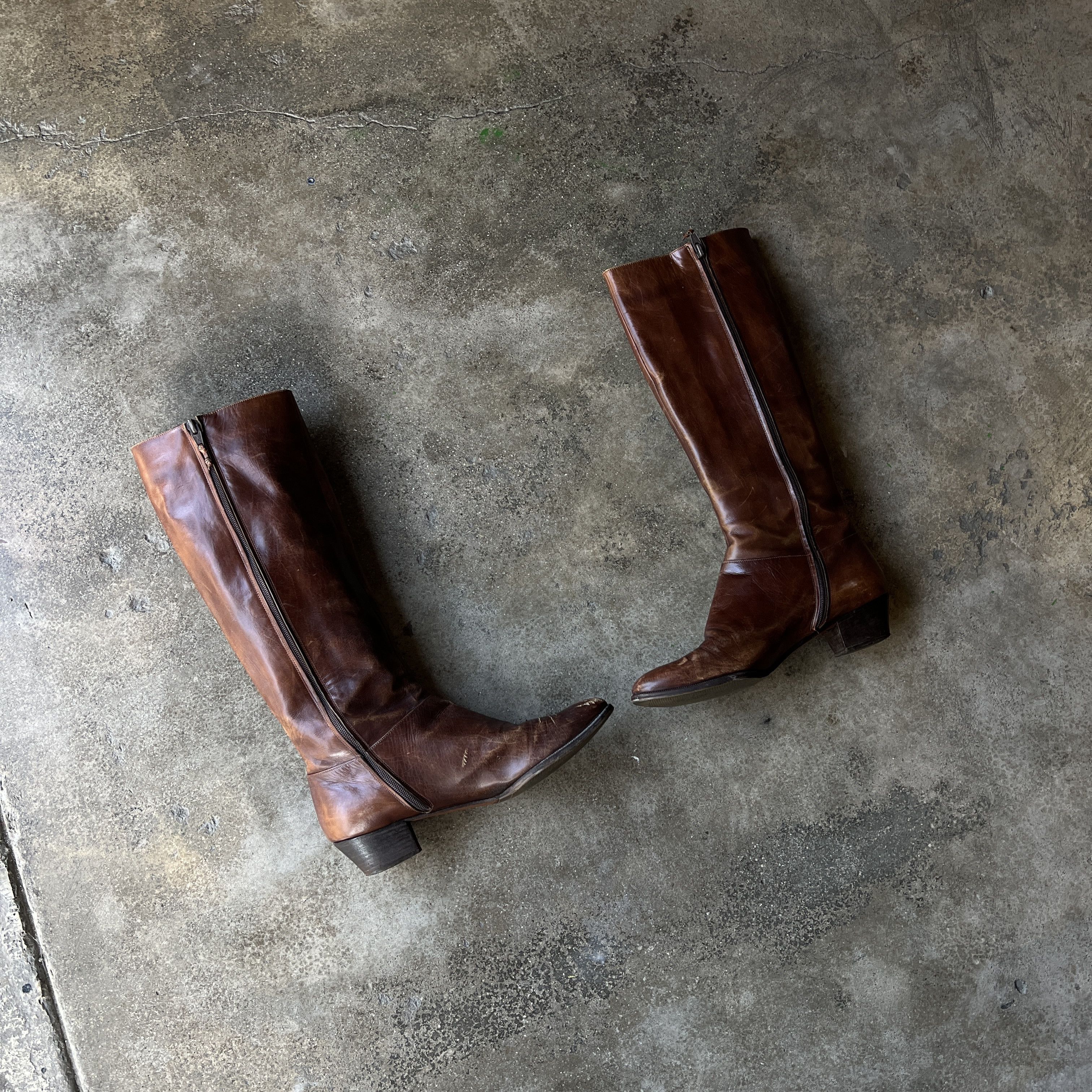 Salvatore Ferragamo Salvatore Ferragamo Leather Boots Size US 8 / IT 38 - 4 Thumbnail