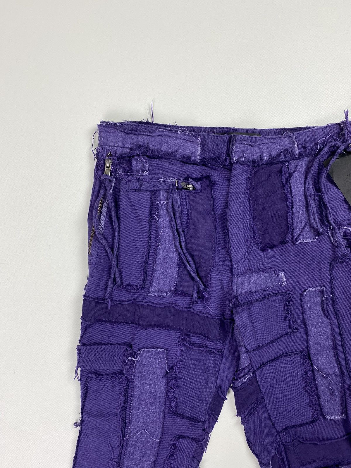 Haider Ackermann BNWT! Haider Ackermann ladies patchwork cropped pants Size 25" / US 0 / IT 36 - 11 Thumbnail