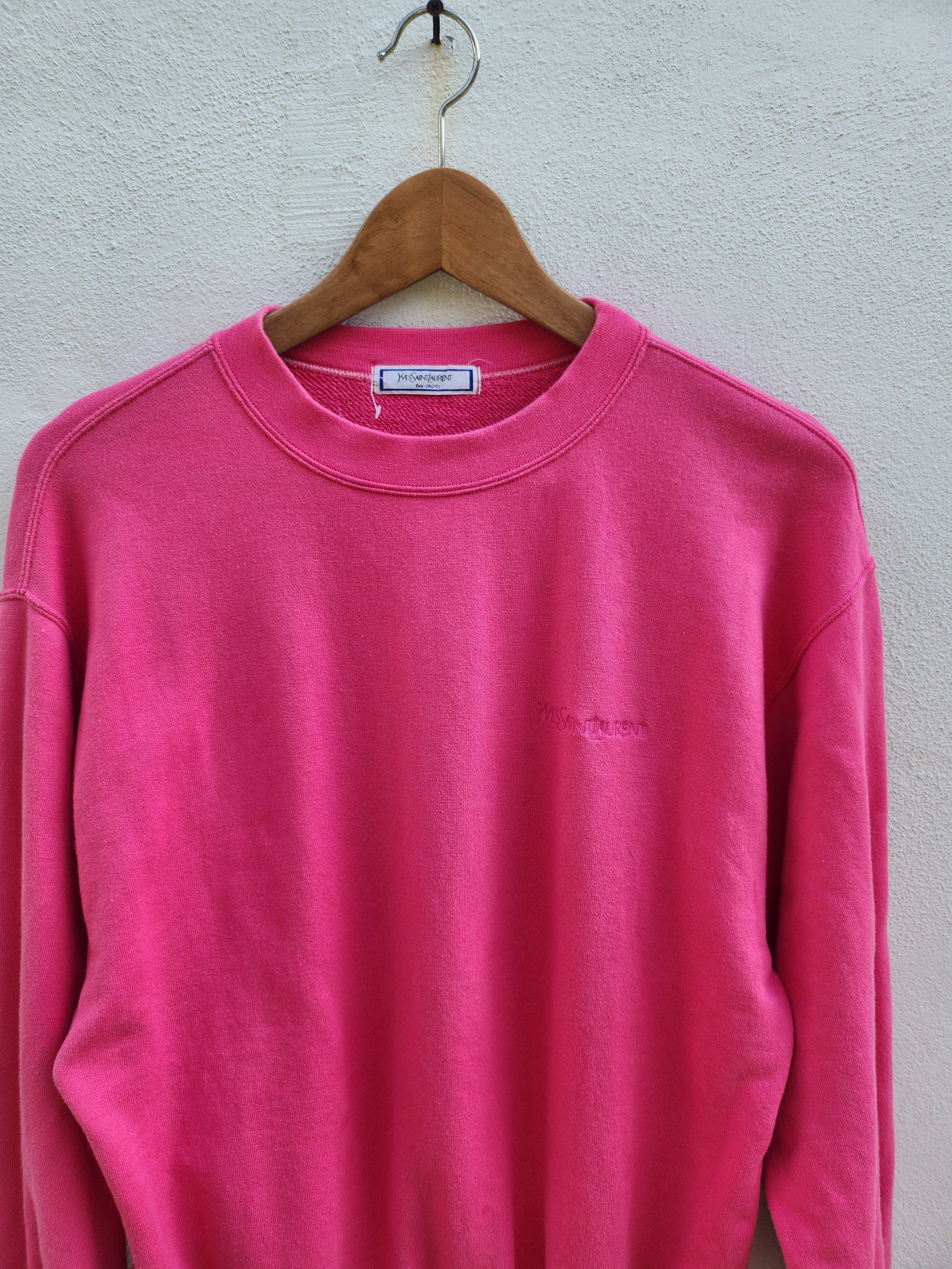 Yves Saint Laurent 💥YSL Pink Jumper Sweater size M Size M / US 6-8 / IT 42-44 - 3 Thumbnail