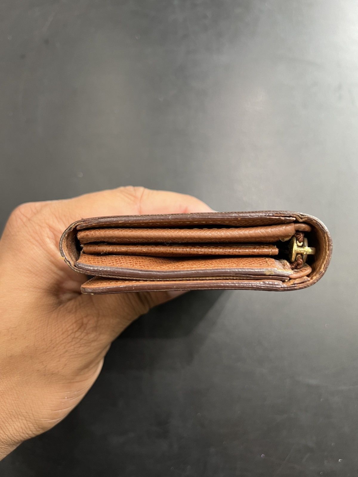 Louis Vuitton × Vintage Louis Vuitton Monogram Long Button Wallet Size ONE SIZE - 9 Thumbnail