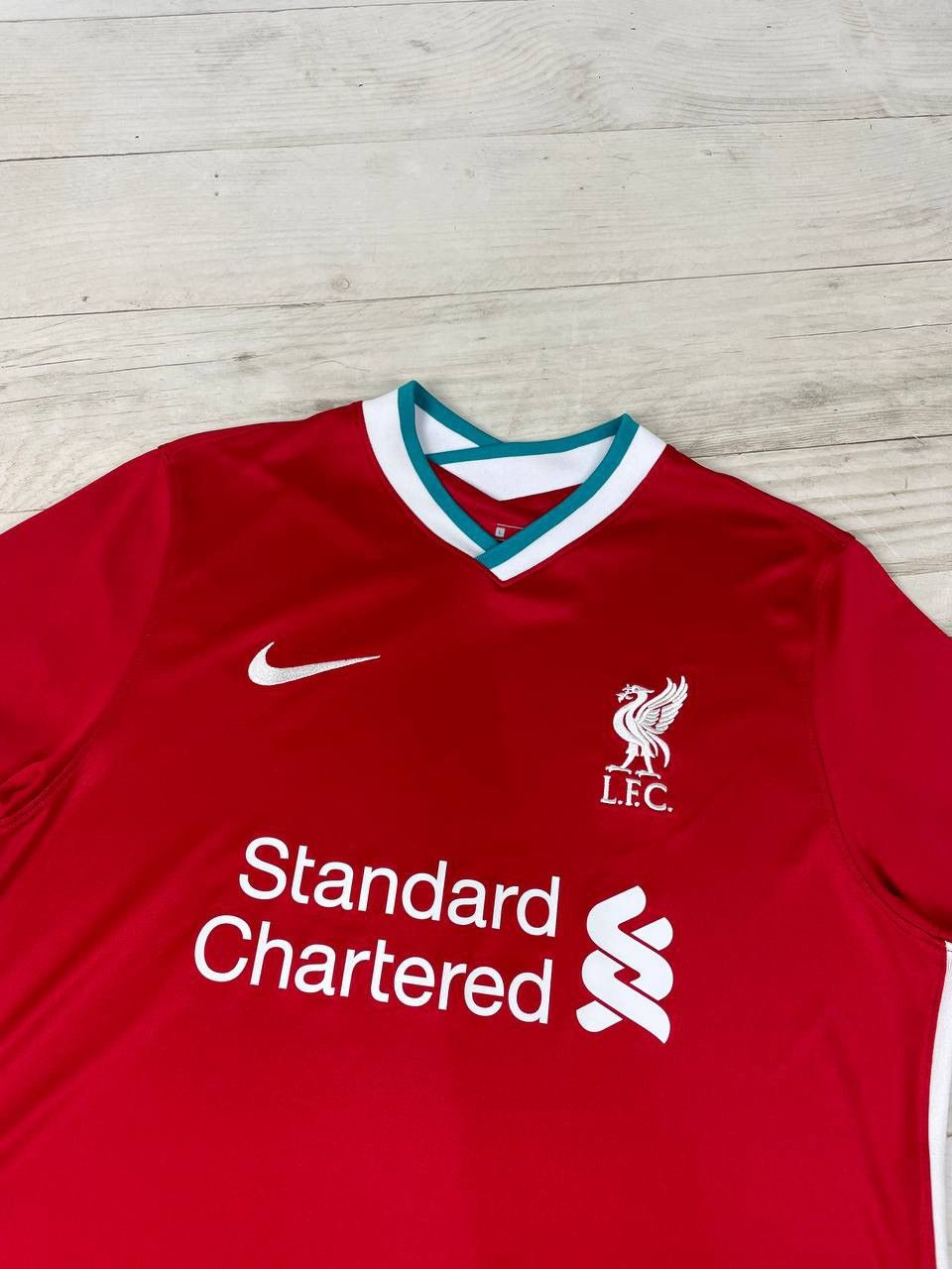 Nike Nike Liverpool 2020 2021 Home Football Shirt Soccer Jersey Size US L / EU 52-54 / 3 - 2 Thumbnail