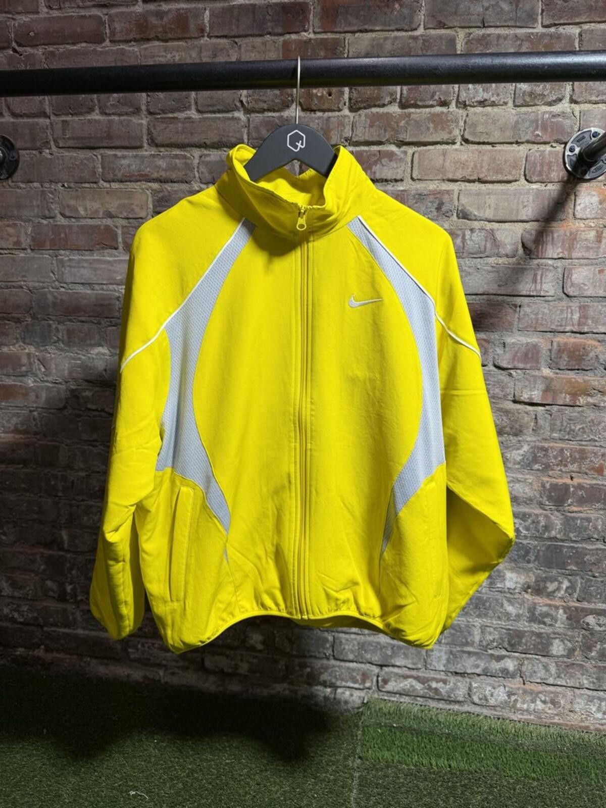Supreme Supreme Yellow Track Jacket Sz. M Size ONE SIZE - 1 Thumbnail