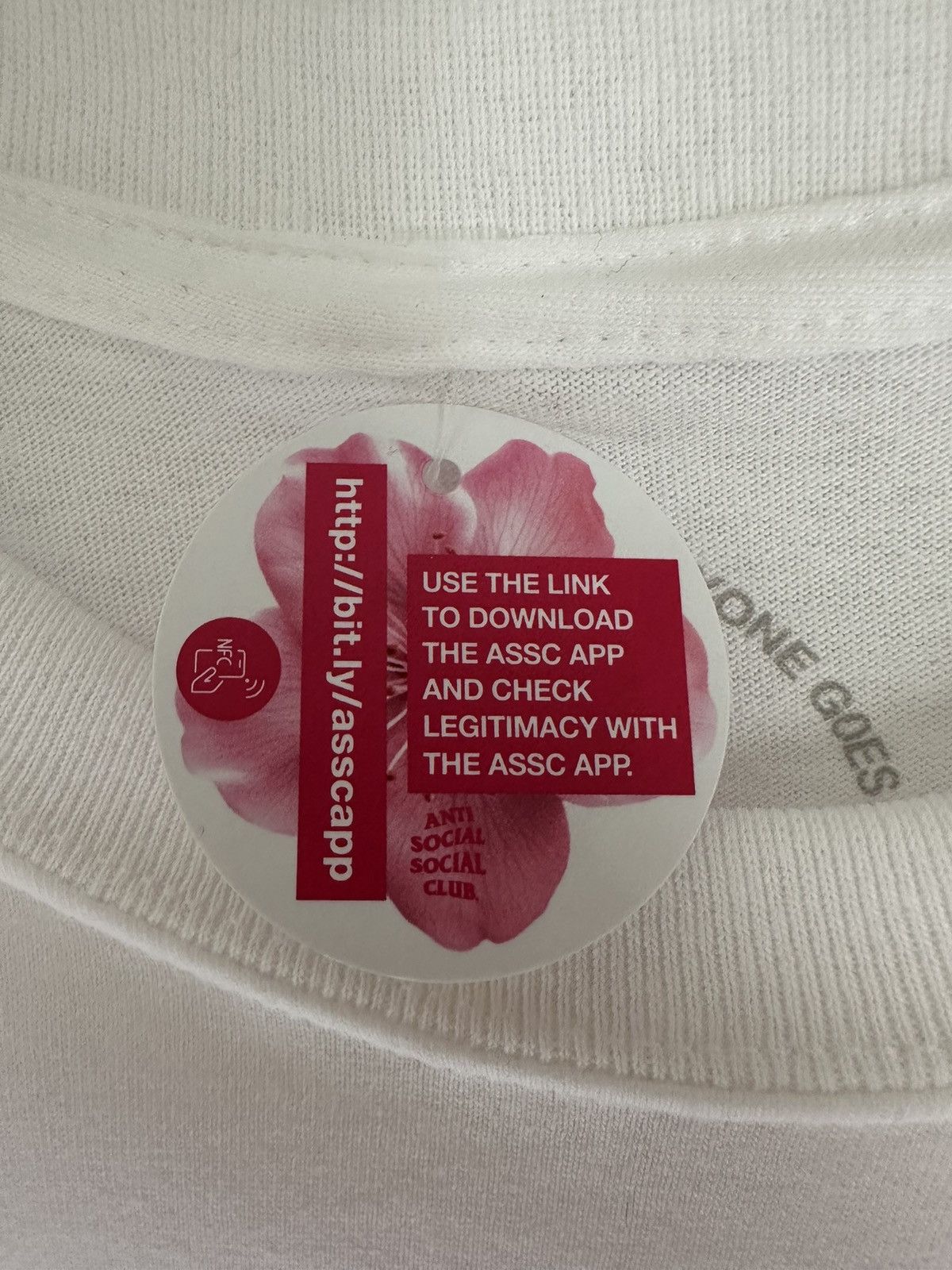 Anti Social Social Club Anti Social Social Club Uncertainty Tee White Size US L / EU 52-54 / 3 - 6 Thumbnail