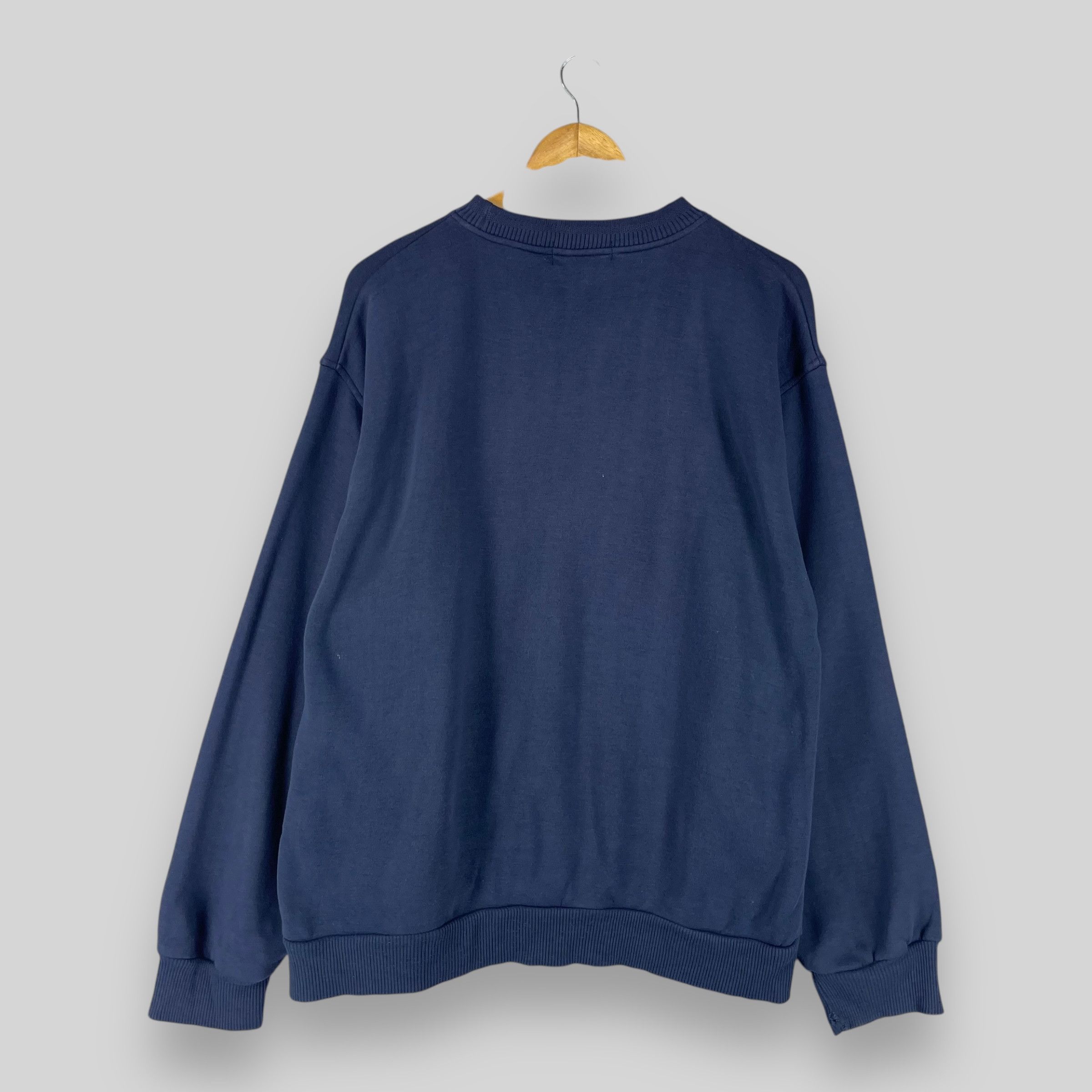 Designer Vintage GIANNI VALETINO Spellout Embroidery Sweatshirt Size US L / EU 52-54 / 3 - 7 Thumbnail