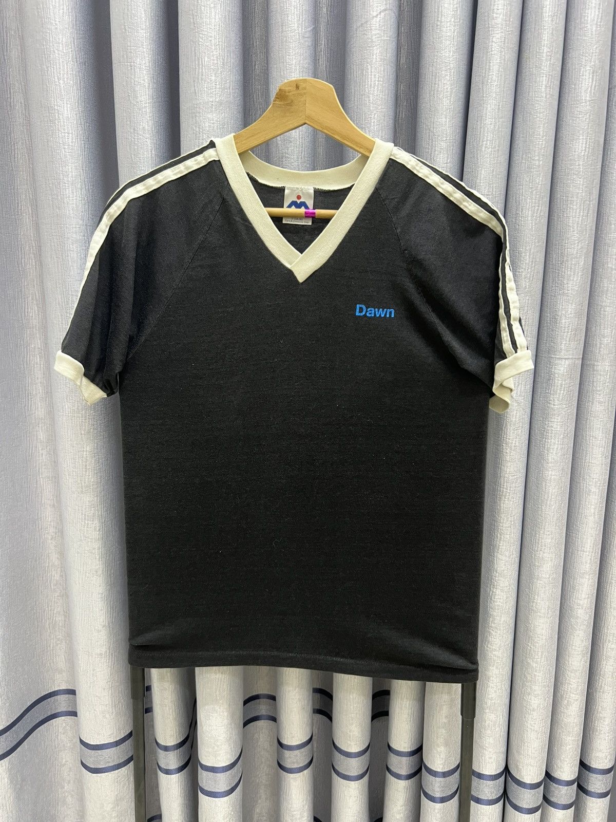Vintage 90s VINTAGE MILLER USA MILLS STATION WOMENS LEAGUE RINGER Size US S / EU 44-46 / 1 - 1 Thumbnail