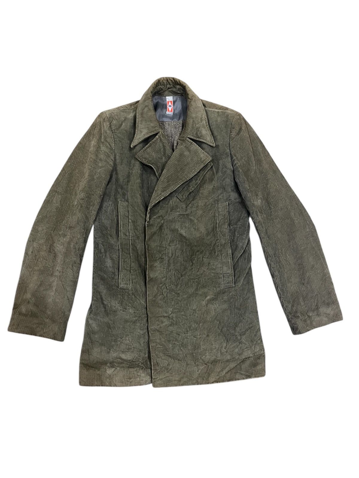 vintage CHRISTOPHE LEMAIRE PARIS CORDUROY LONG JAKET