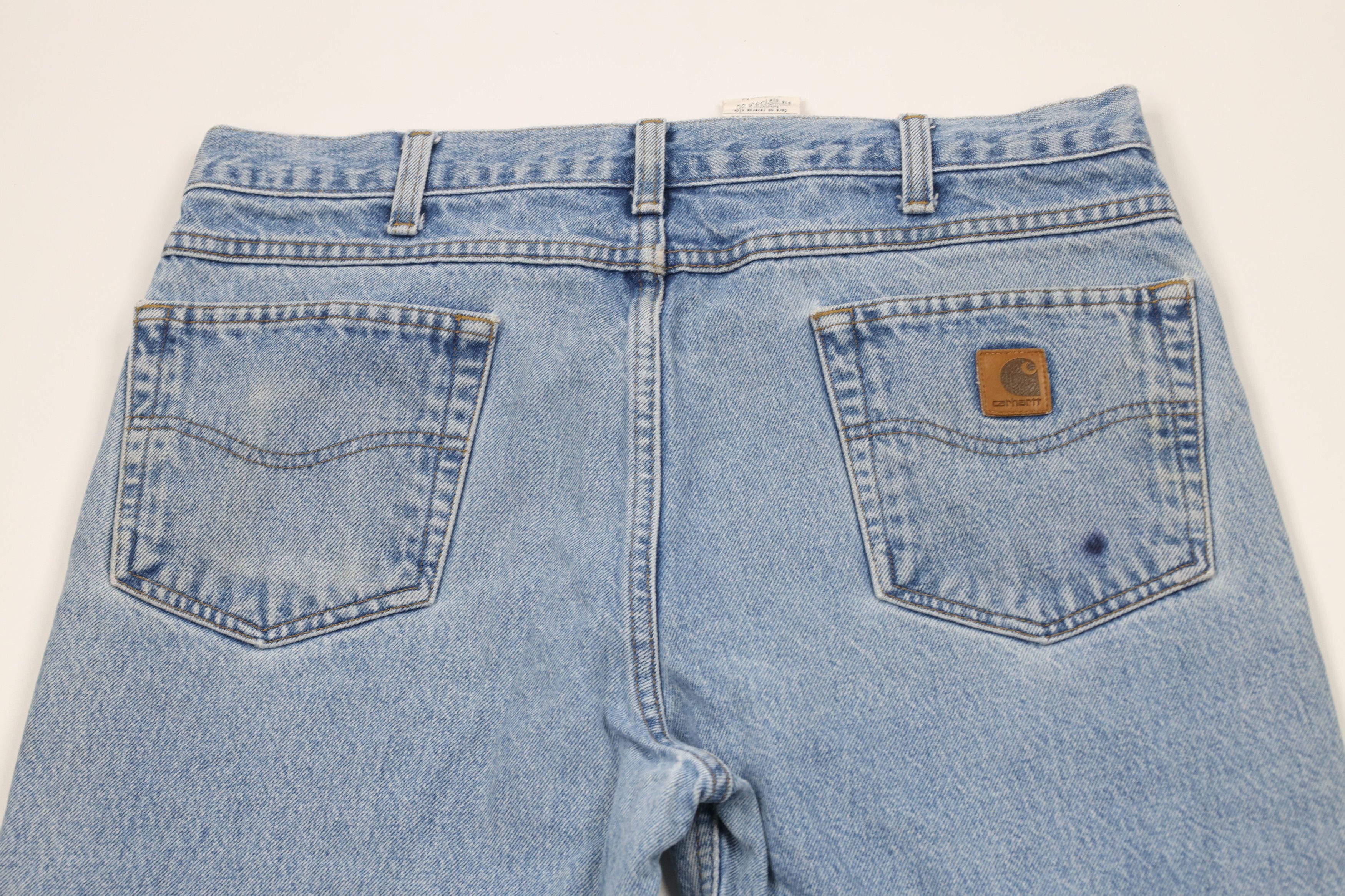 Carhartt × Vintage Vintage Carhartt Spell Out Traditional Fit Denim Jeans Size US 36 / EU 52 - 12 Thumbnail