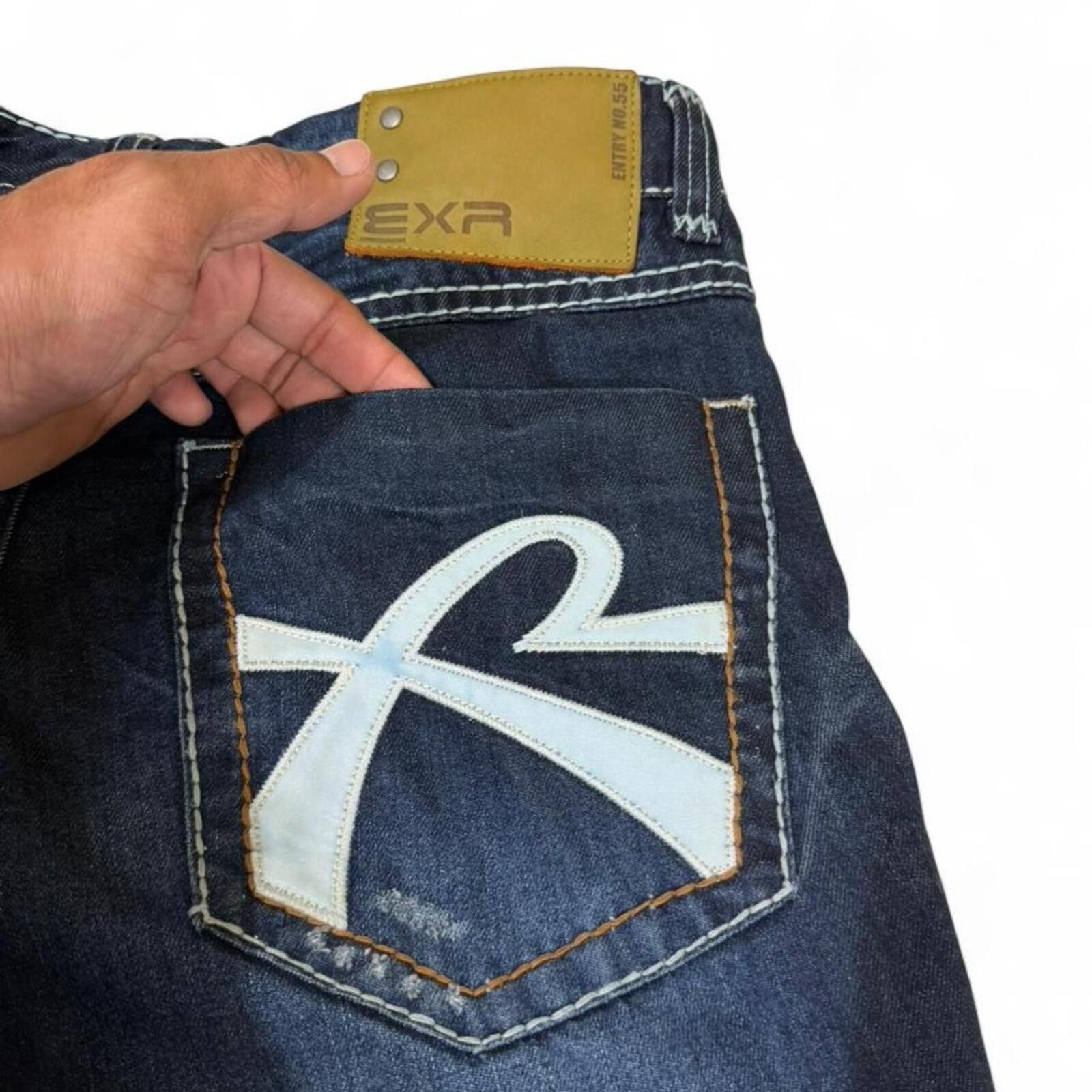 True Religion Progressive collection EXR denim jeans with signature design Size 32" / US 10 / IT 46 - 3 Thumbnail