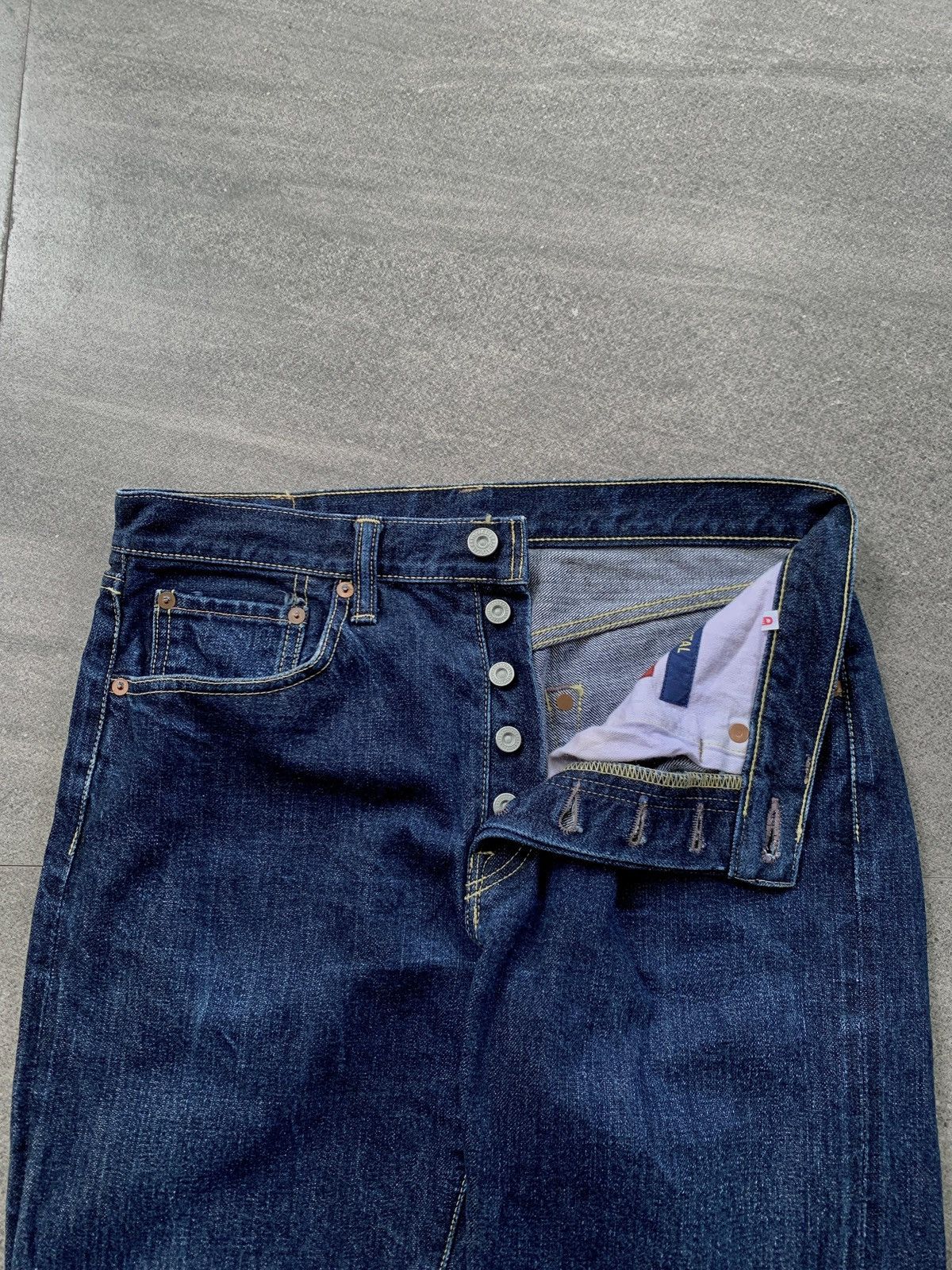 Kapital FREE TAX! Cropped Raw Hemmed Denim Jeans Size US 31 - 4 Thumbnail
