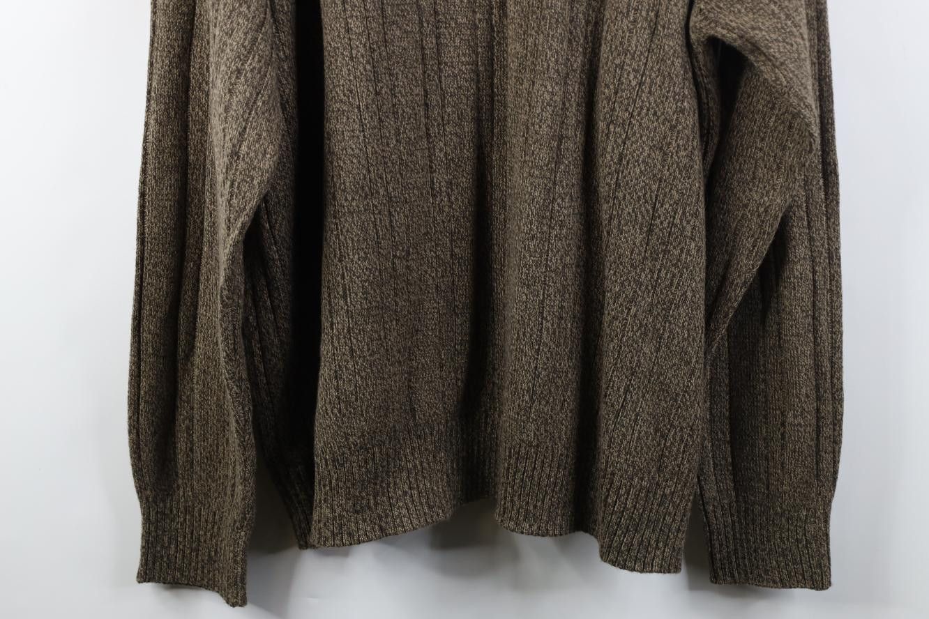 Vintage Vintage 90s Y2K Streetwear Crewneck Sweater Heather Brown Size US XXL / EU 58 / 5 - 10 Thumbnail