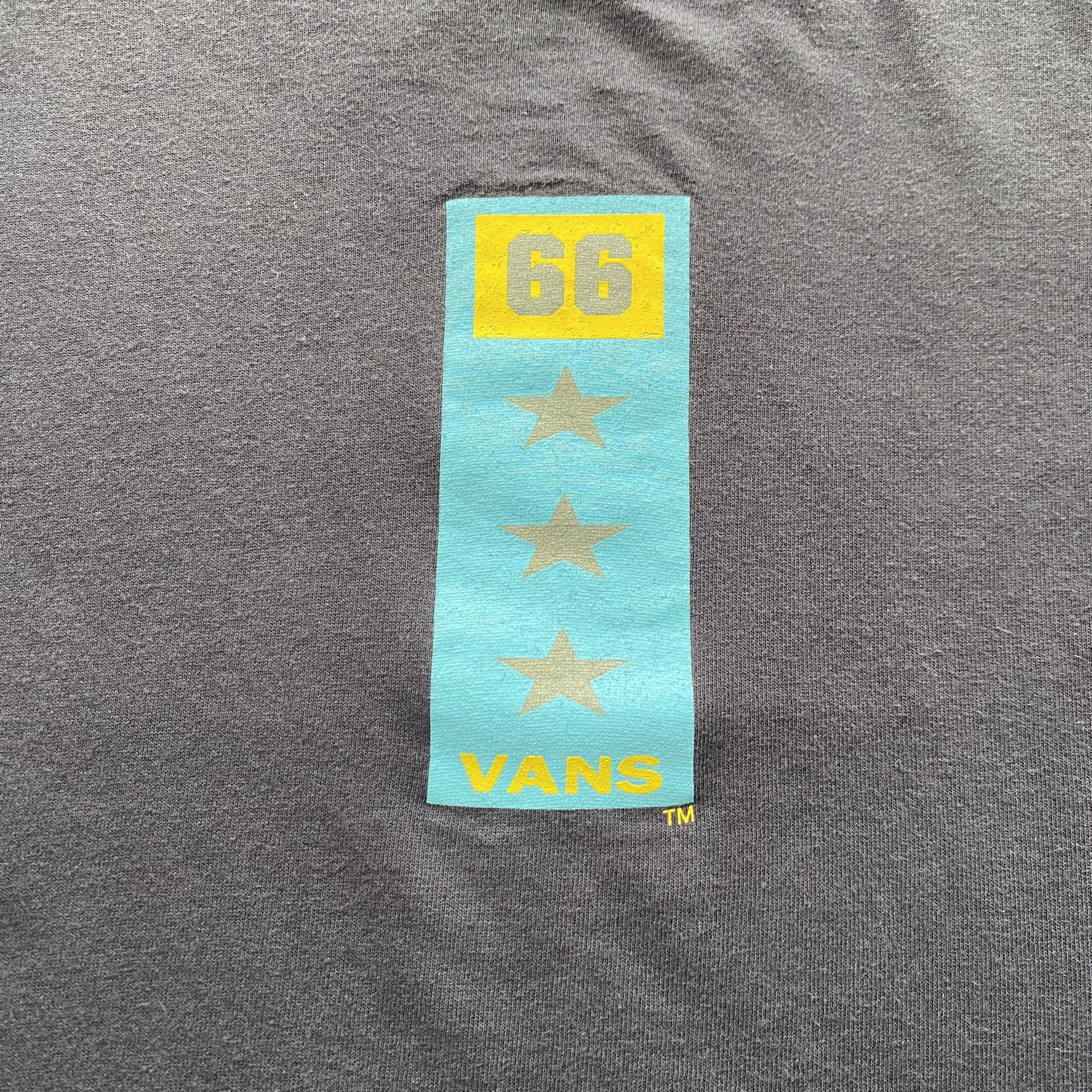 Vans × Vintage Vintage 90s Vans T Shirt Size US L / EU 52-54 / 3 - 3 Thumbnail