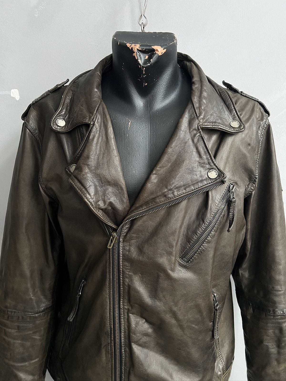 14th Addiction Biker leather moto jacket y2k 14th addition style Size US M / EU 48-50 / 2 - 2 Thumbnail