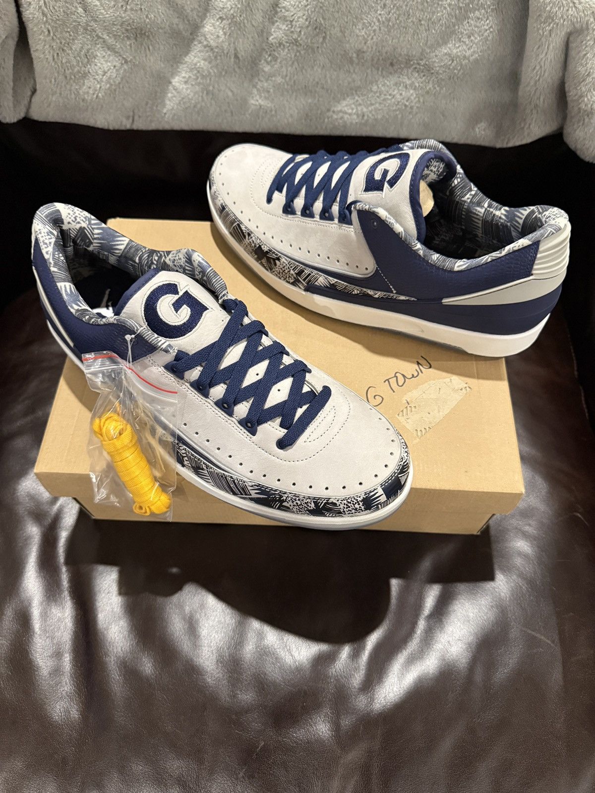 Nike Air Jordan 2 Low Georgetown PE Size 14 Promo Sample DS OG Size US 14 / EU 47 - 10 Thumbnail
